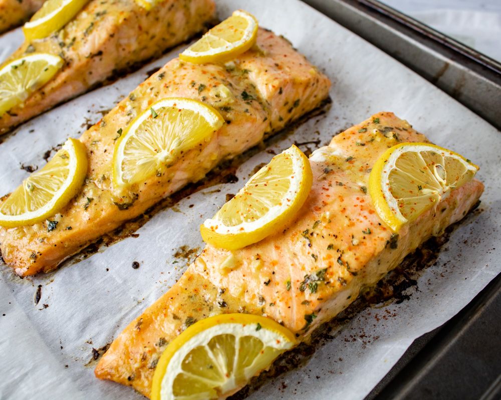 Lemon Dijon Salmon by morethanyoucanchew | Quick & Easy Recipe | The ...
