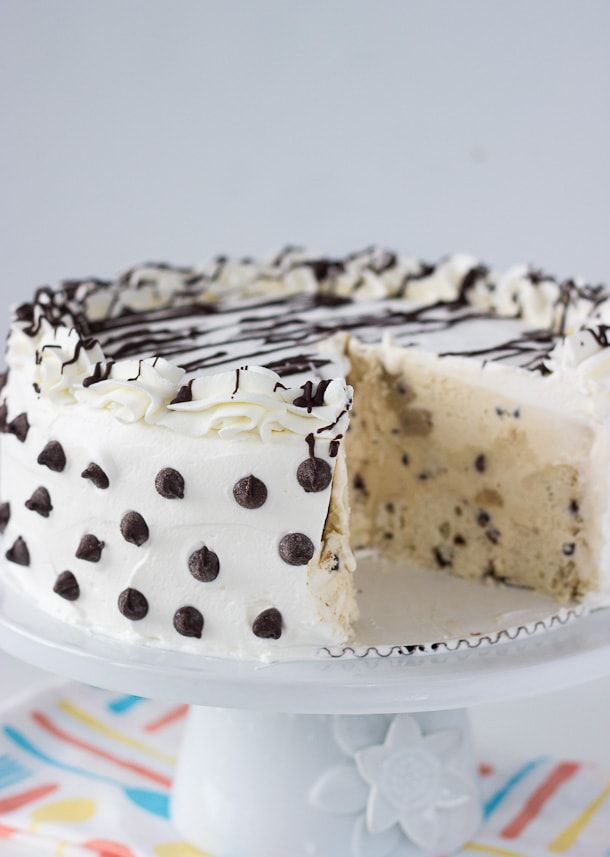 Cookie Dough Ice Cream Cake by aclassictwistblog | Quick & Easy Recipe ...