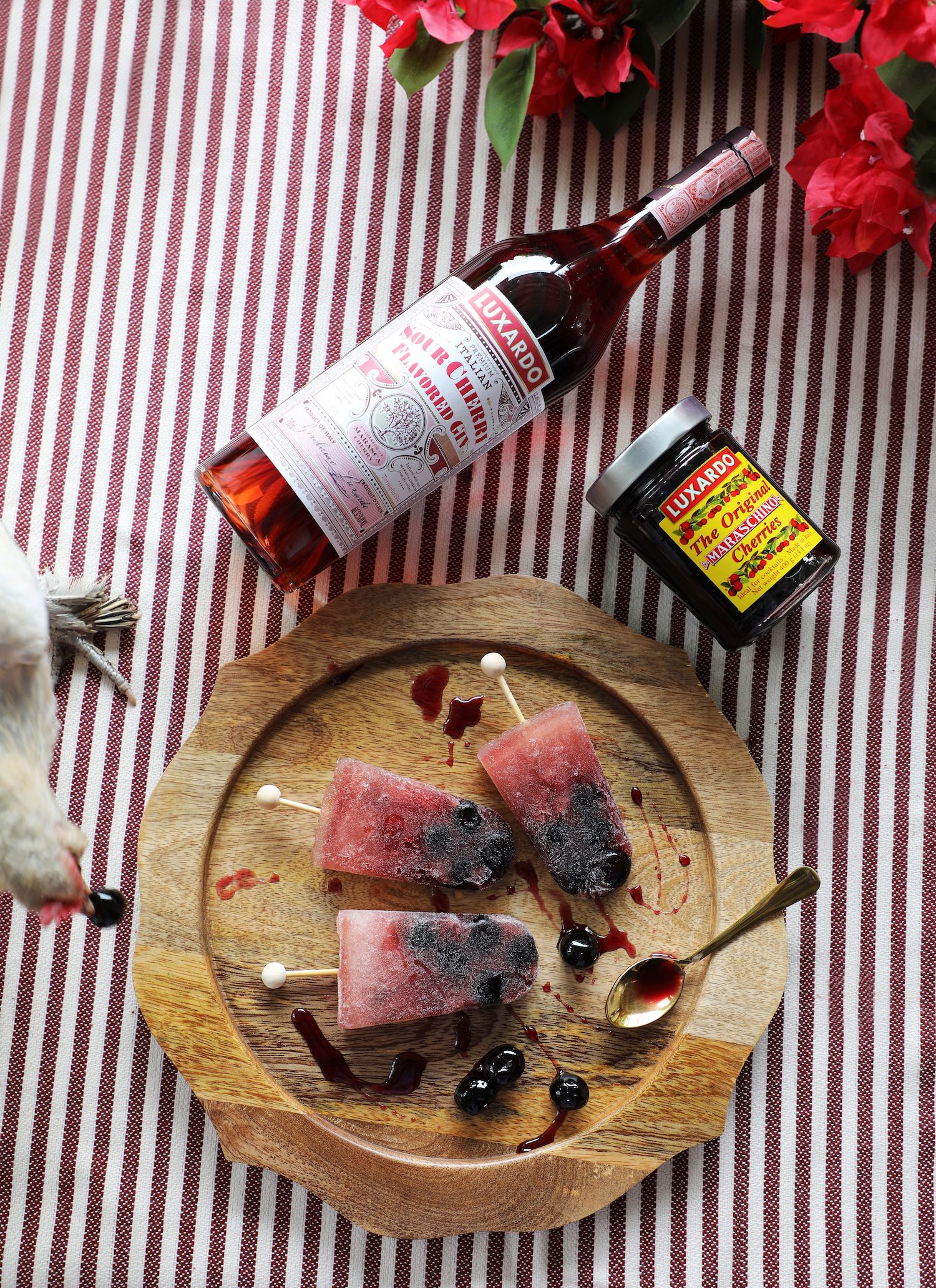 Cherry Tom Collins Popsicles by drinkingwithchickens Quick & Easy