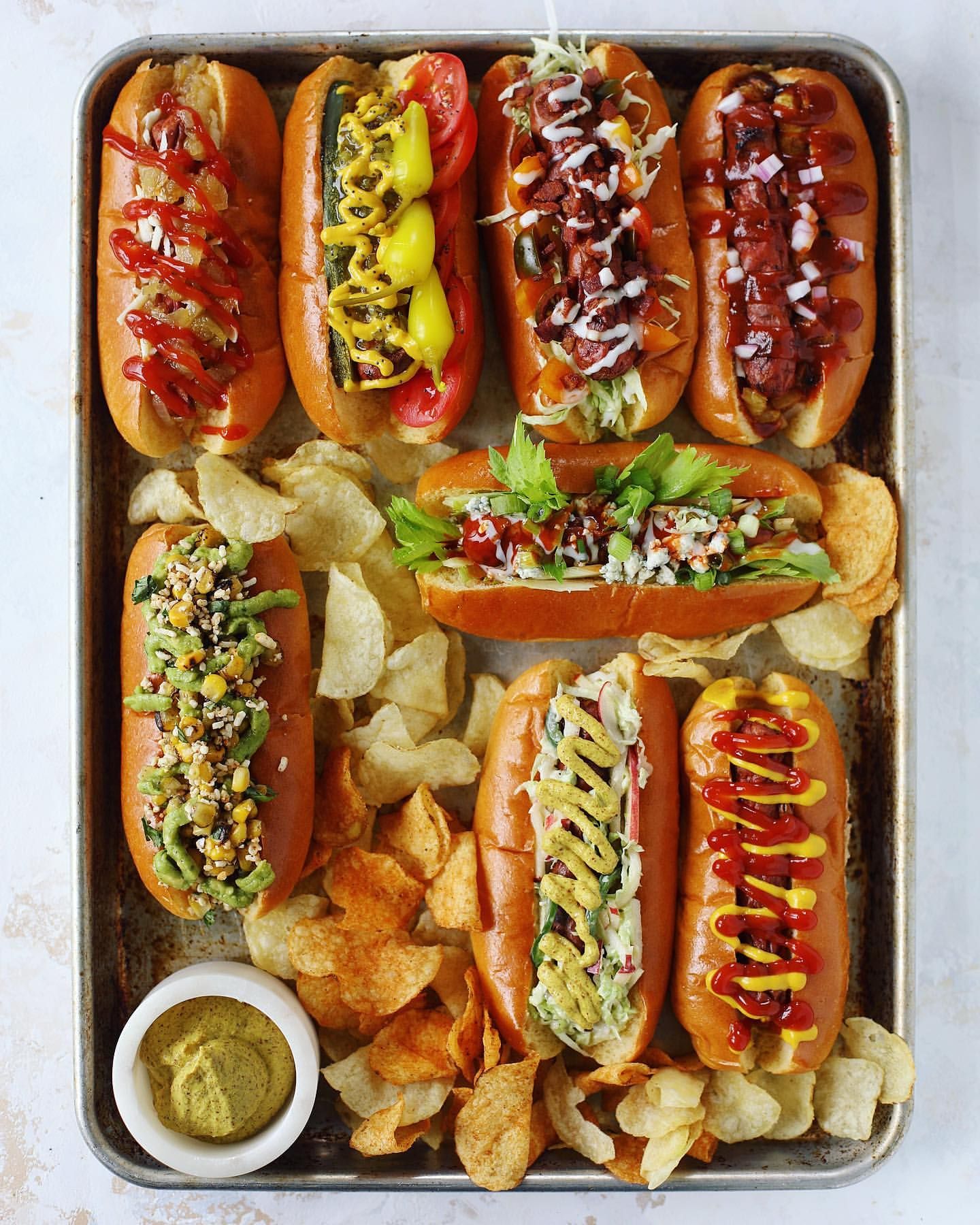 hot-dogs-with-toppings-bar-recipe-the-feedfeed