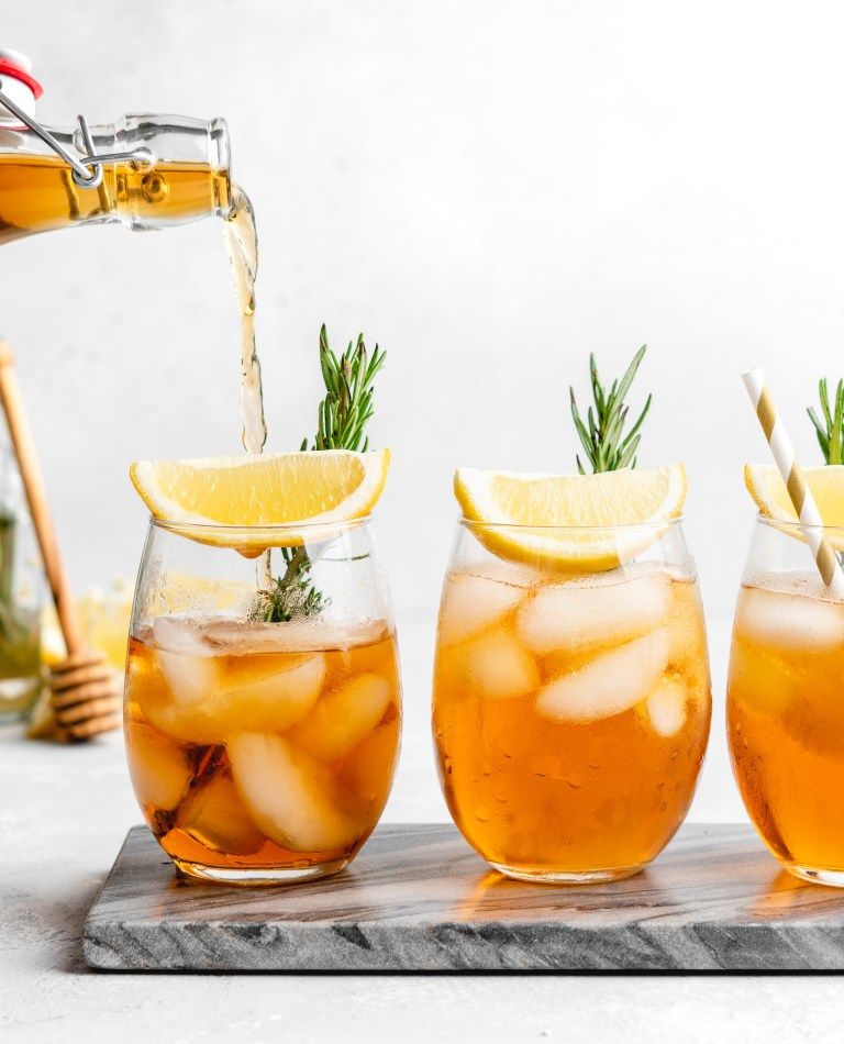 Rosemary Honey Iced Tea Recipe The Feedfeed