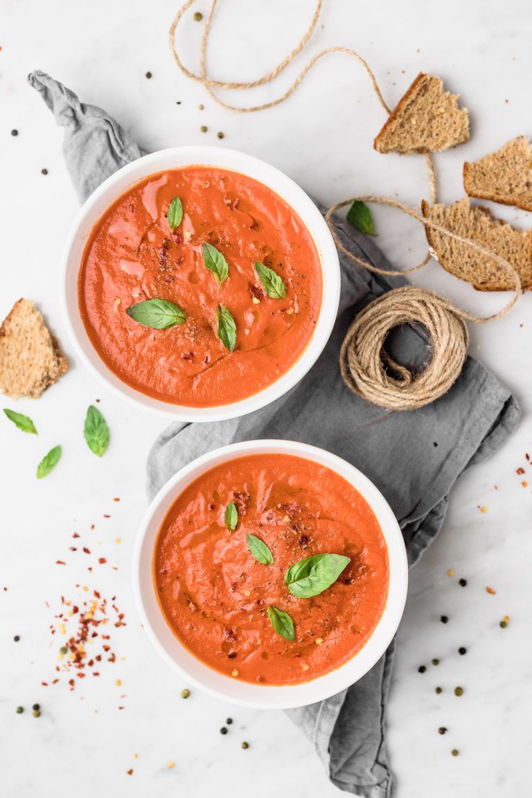Roasted Summer Tomato Soup Recipe | The Feedfeed