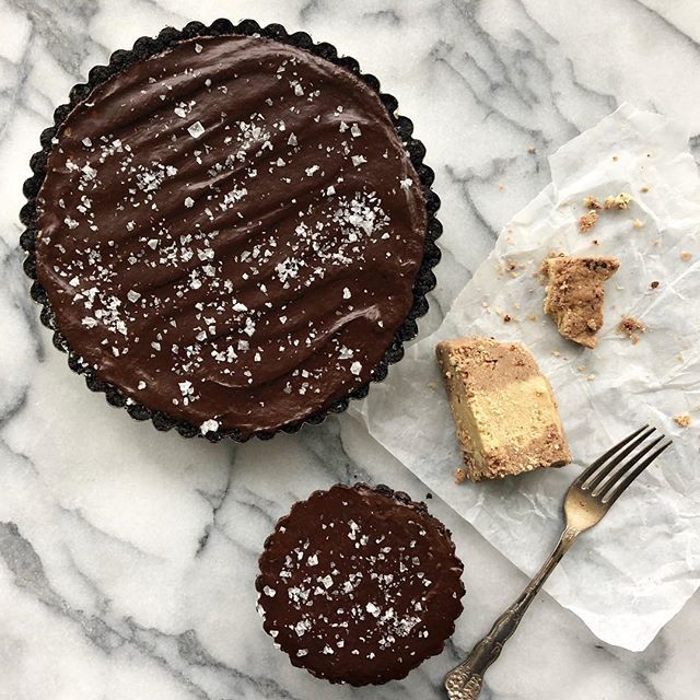 Halva Chocolate Tart Recipe The Feedfeed
