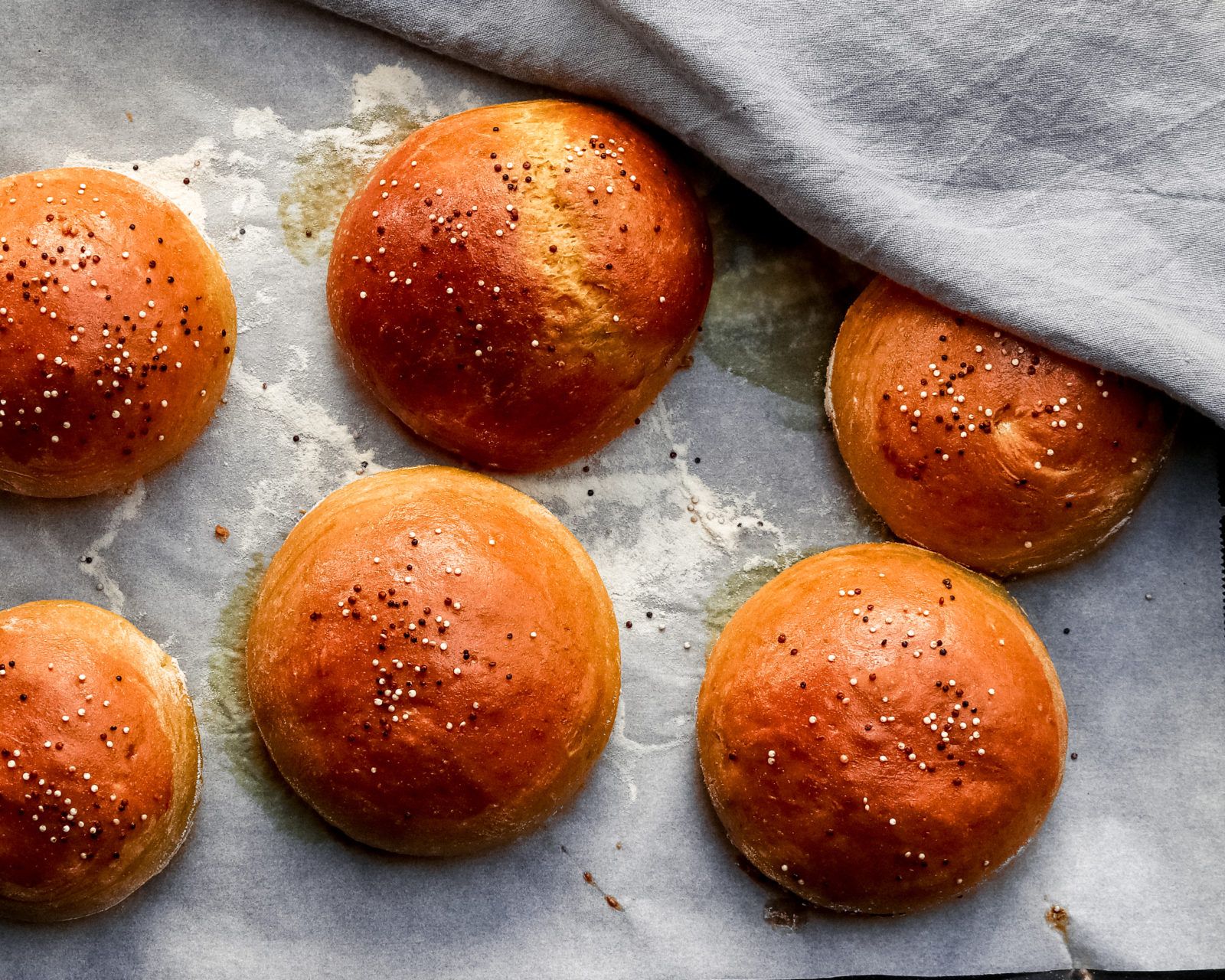 Turmeric Spiced Brioche Buns Recipe | The Feedfeed