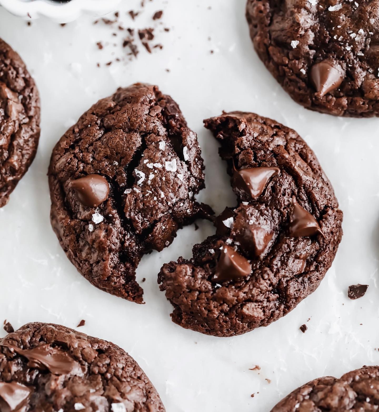 Double Chocolate Brownie Cookies Recipe By Brownedbutterblondie The Feedfeed