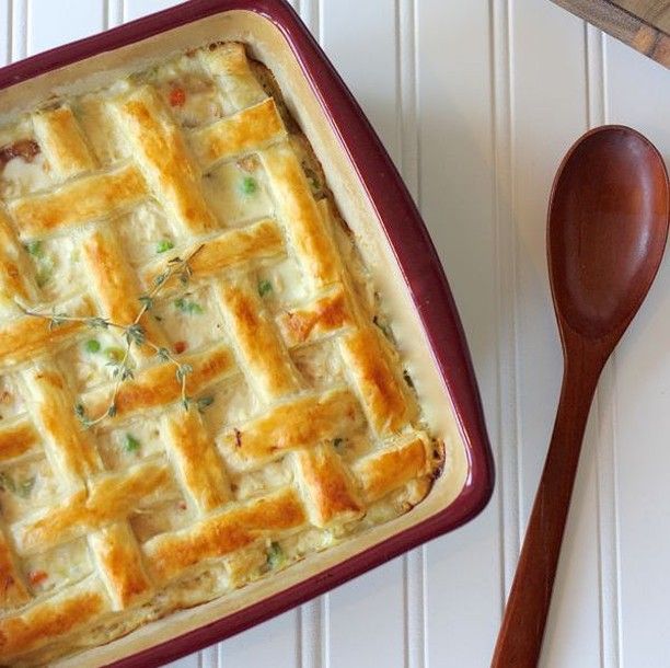 Chicken Pot Lattice Pie Recipe | The Feedfeed