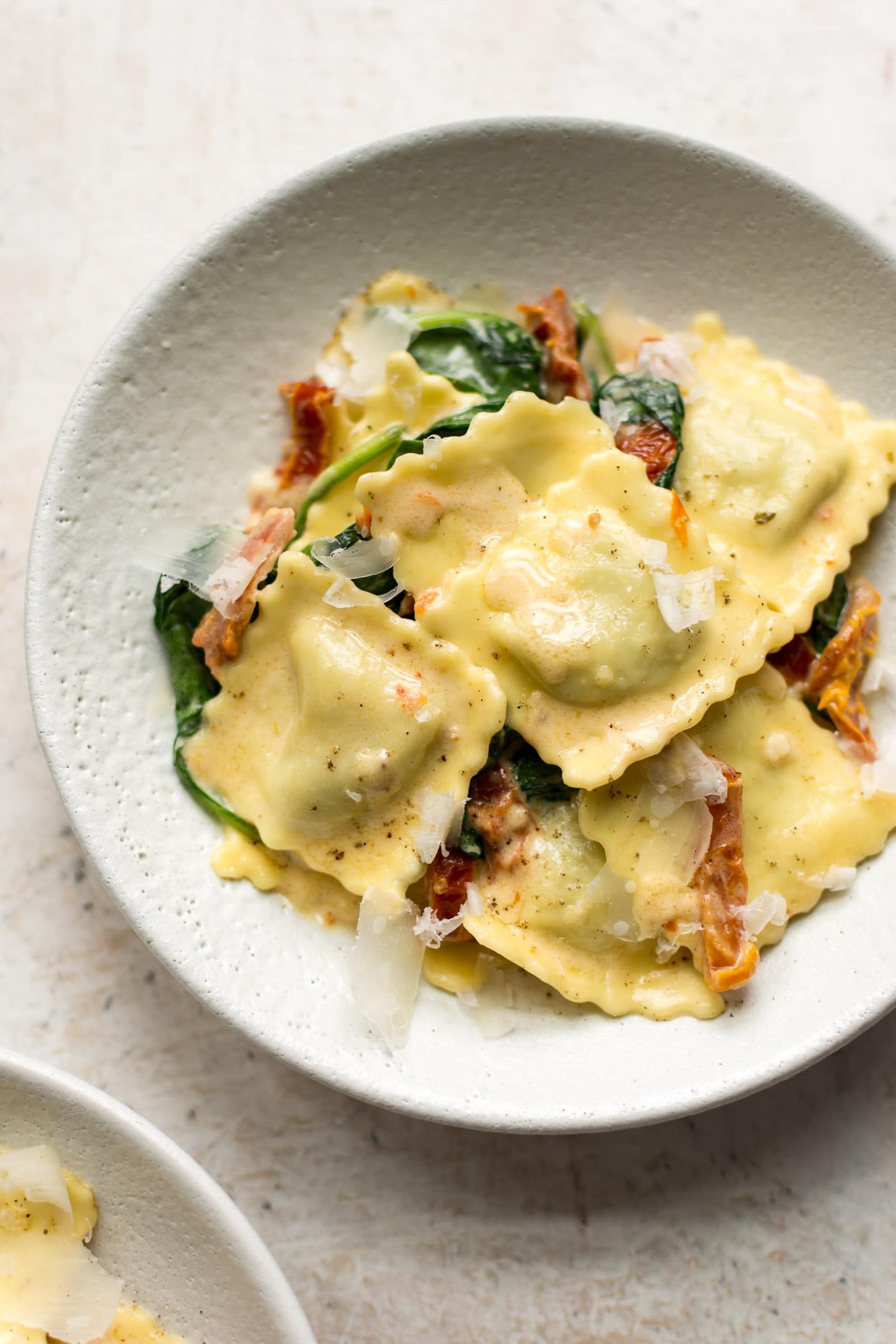 One Pot Creamy Tuscan Ravioli Recipe | The Feedfeed