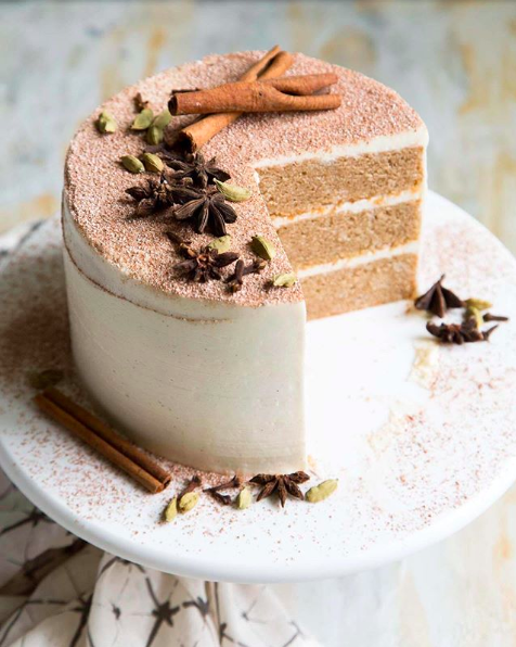 Chai Spice Layer Cake Recipe | The Feedfeed