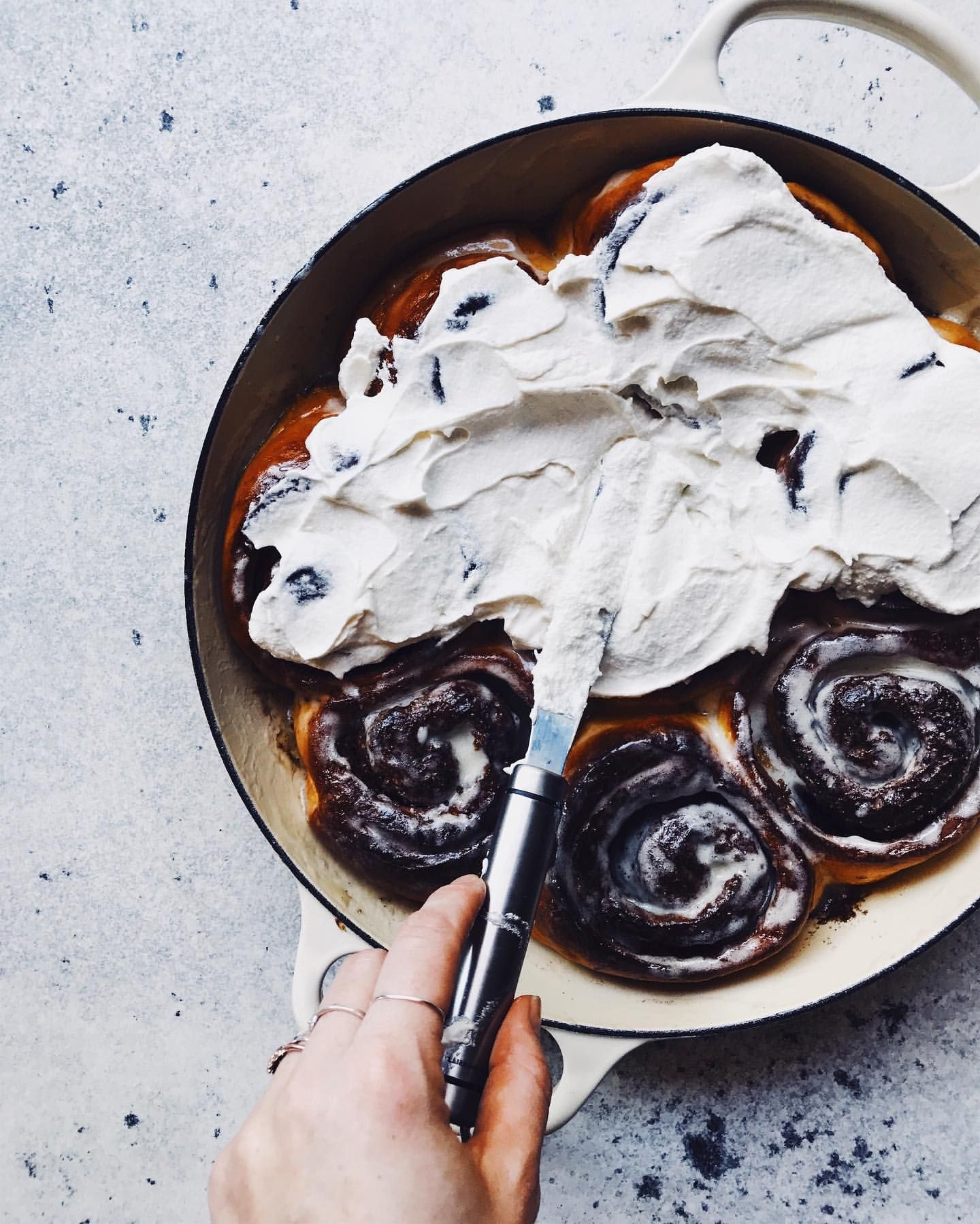 Sweet Potato Brioche Cinnamon Buns Recipe The Feedfeed