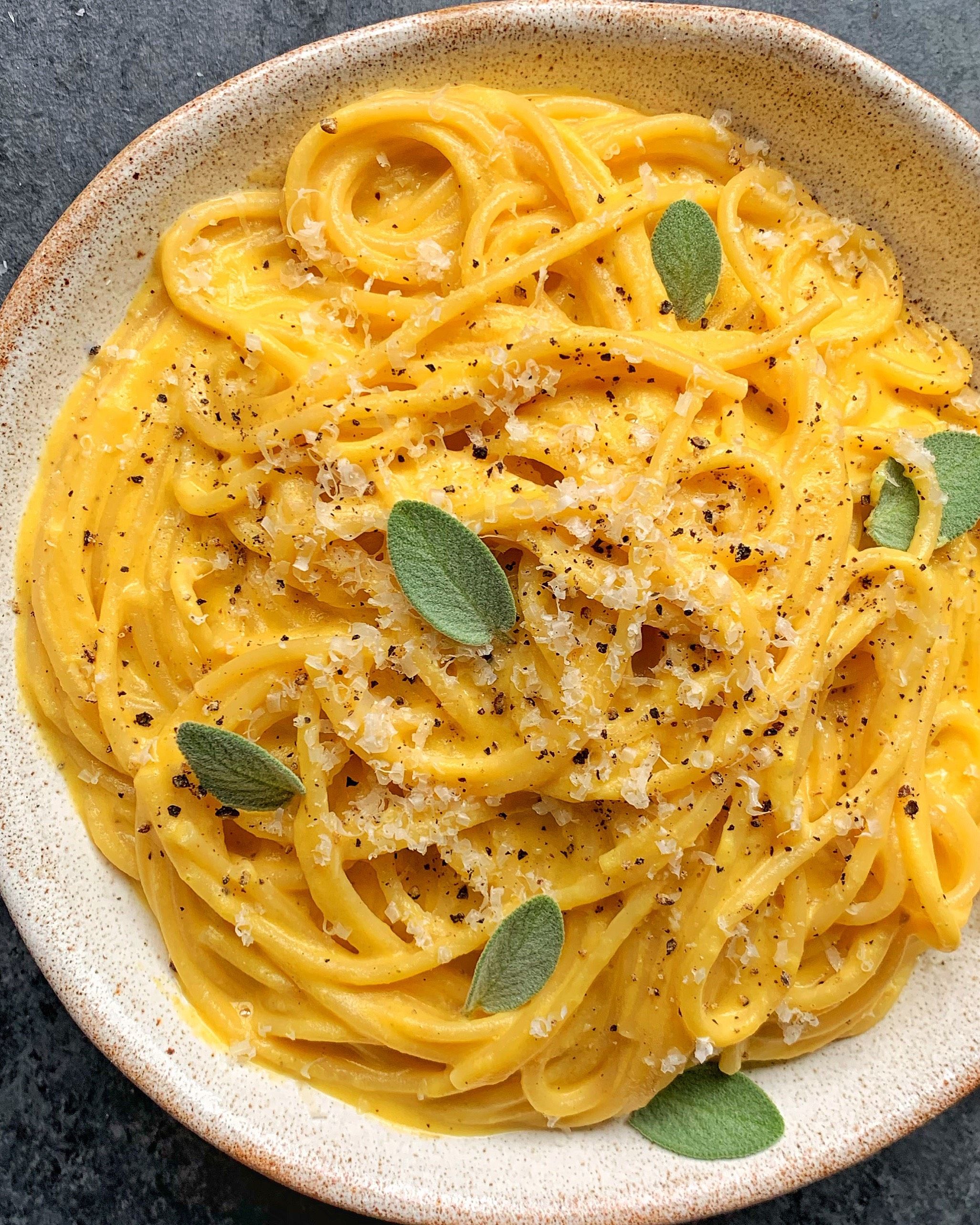 Creamy Butternut Squash Spaghetti recipe by Jake Cohen ...