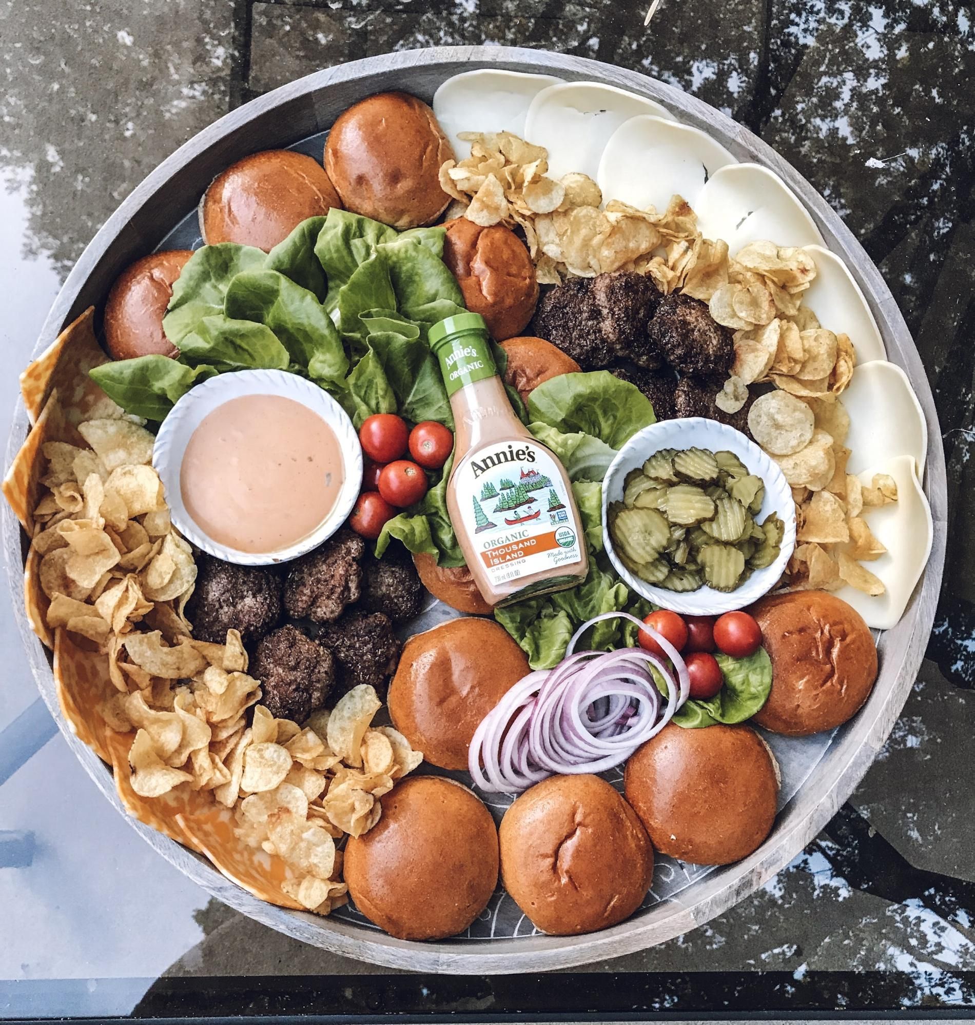 Grass Fed Lamb Burger Platter by magsmeals Quick & Easy Recipe The