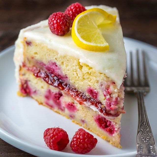 Raspberry Lemon Layer Cake Recipe The Feedfeed