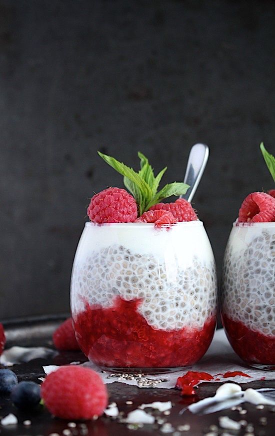 Raspberry Chia Pudding Recipe By Emma The Feedfeed