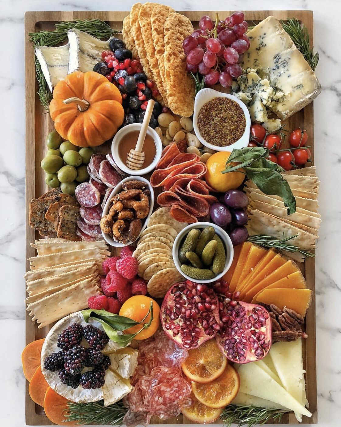 Festive Fall Charcuterie and Cheese Board