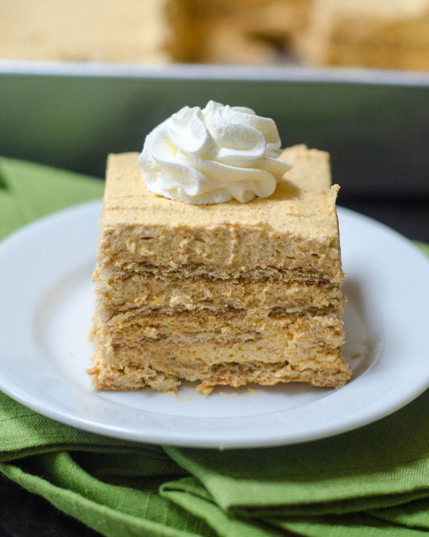Pumpkin Icebox Cake by freshaprilflours Quick & Easy Recipe The Feedfeed