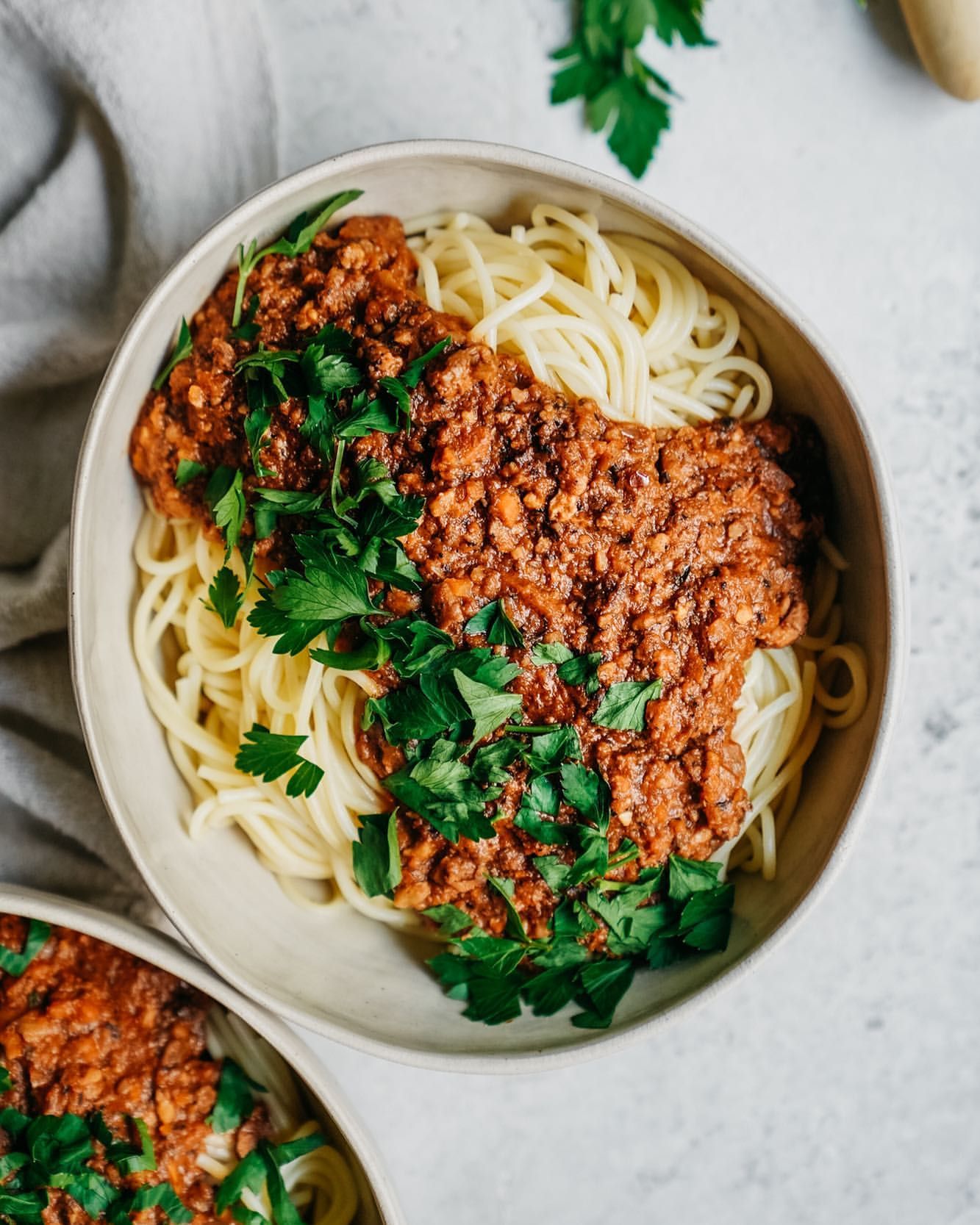 Spaghetti with Mushroom Walnut Sauce by foodbymaria | Quick & Easy Recipe |  The Feedfeed