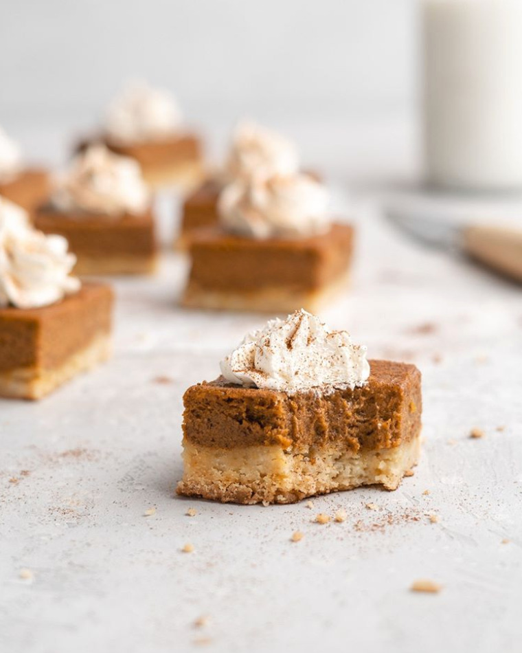 Pumpkin Pie Bars Recipe By Food Duchess The Feedfeed