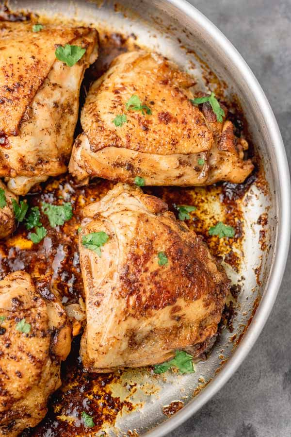 Juicy Stovetop Chicken Thighs Recipe The Feedfeed