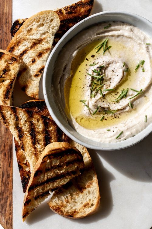 White Bean Rosemary Dip Recipe The Feedfeed