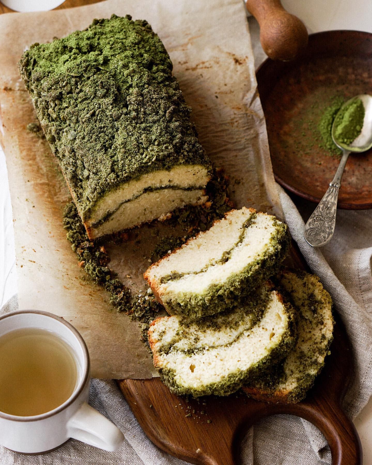 Matcha Coffee Cake Recipe The Feedfeed