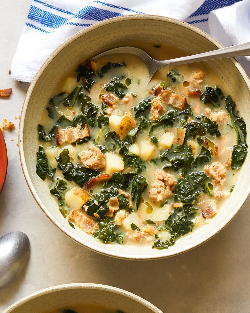 Potato, Kale, Sausage Soup Recipe | The Feedfeed