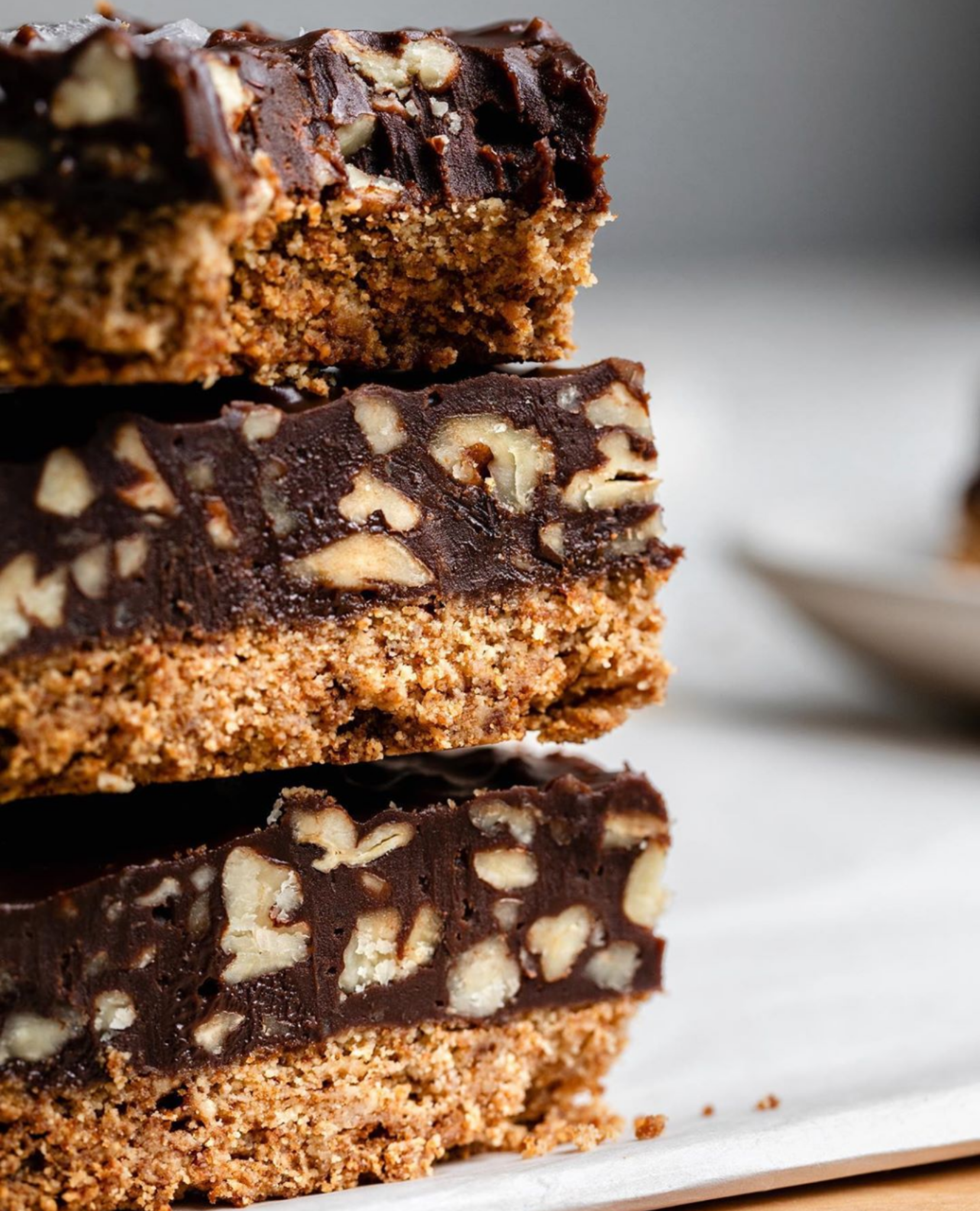 Chocolate Pecan Fudge Bars Recipe | The Feedfeed