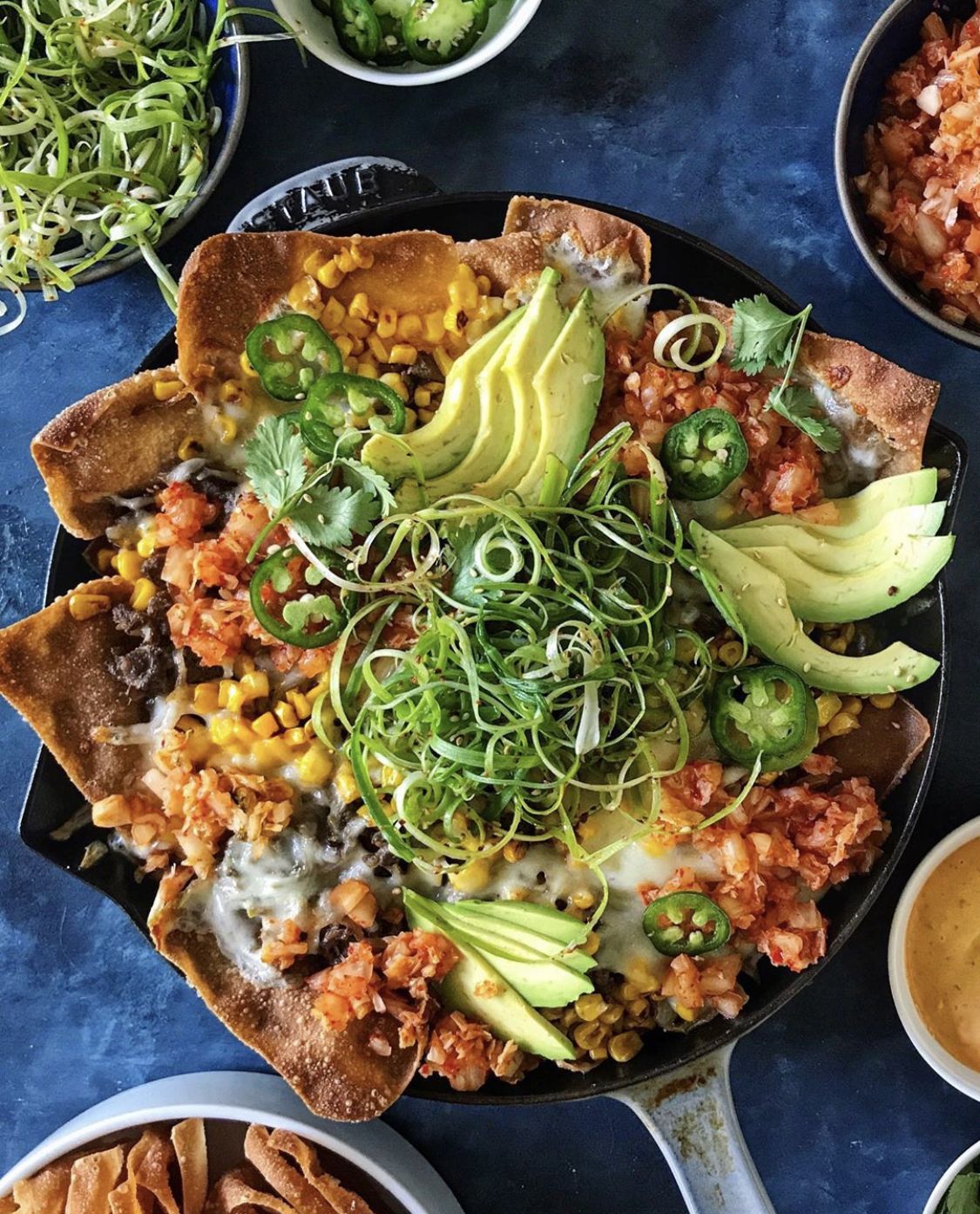 Cheesy Barbecue Nachos Recipe | The Feedfeed