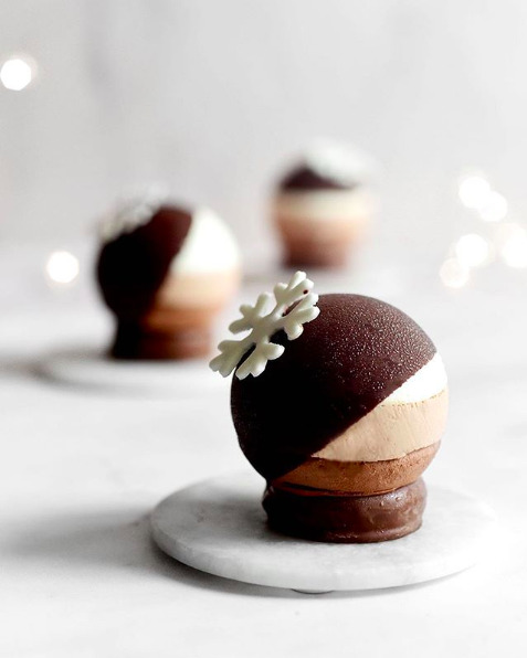 Triple Chocolate Mousse Balls