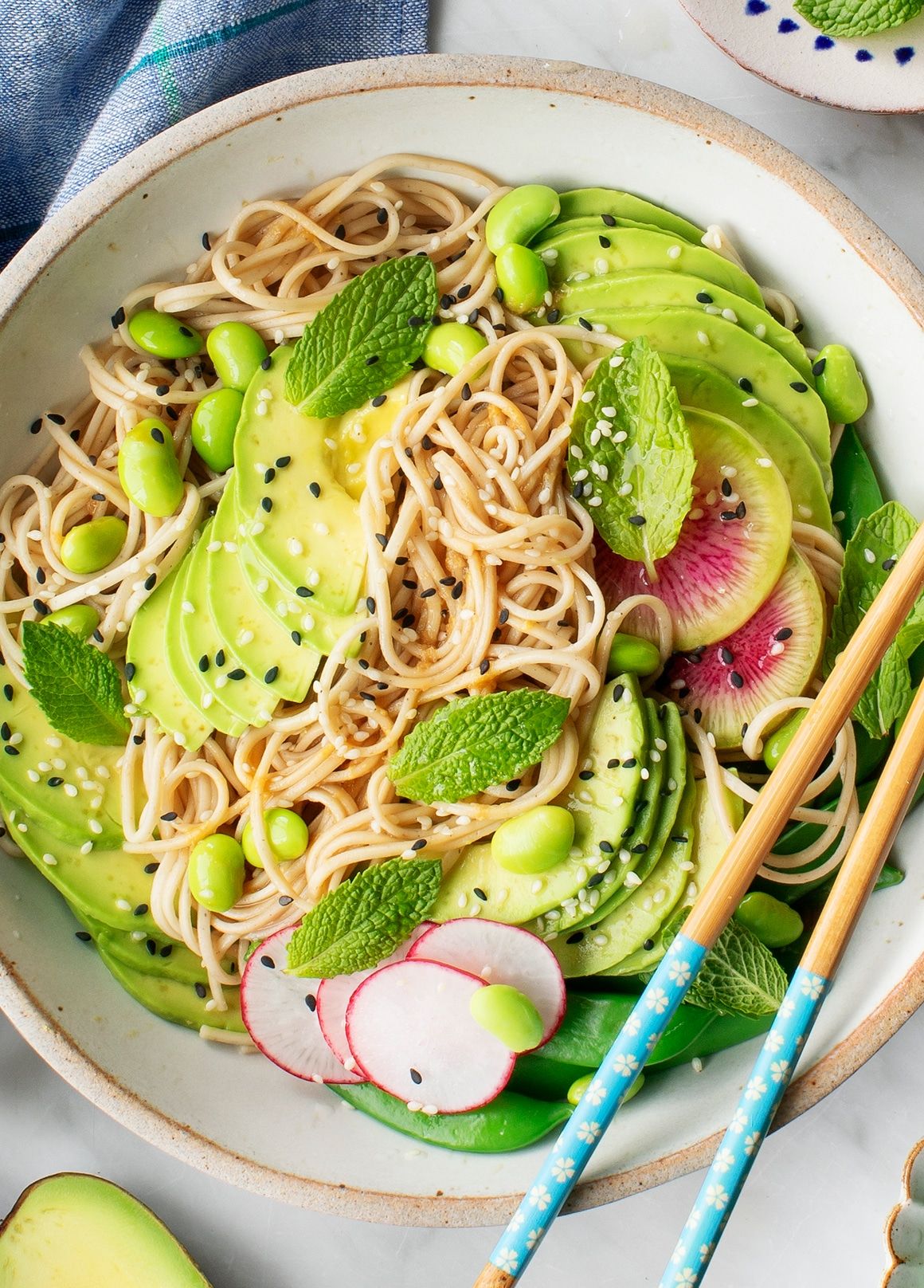 Sesame Soba Noodle Salad Recipe The Feedfeed