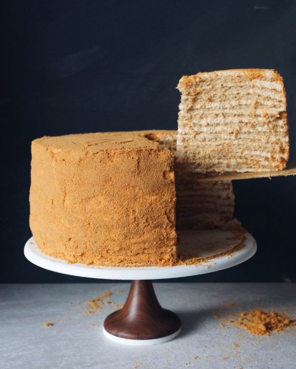 Russian Honey Layer Cake By Pastrywithjenn Quick And Easy Recipe The Feedfeed