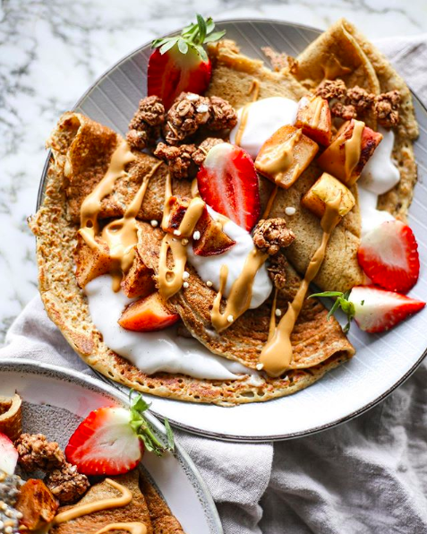 Spiced Apple Crêpes Recipe | The Feedfeed