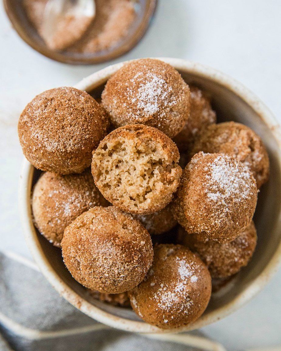 Almond Coconut Donut Holes Recipe The Feedfeed