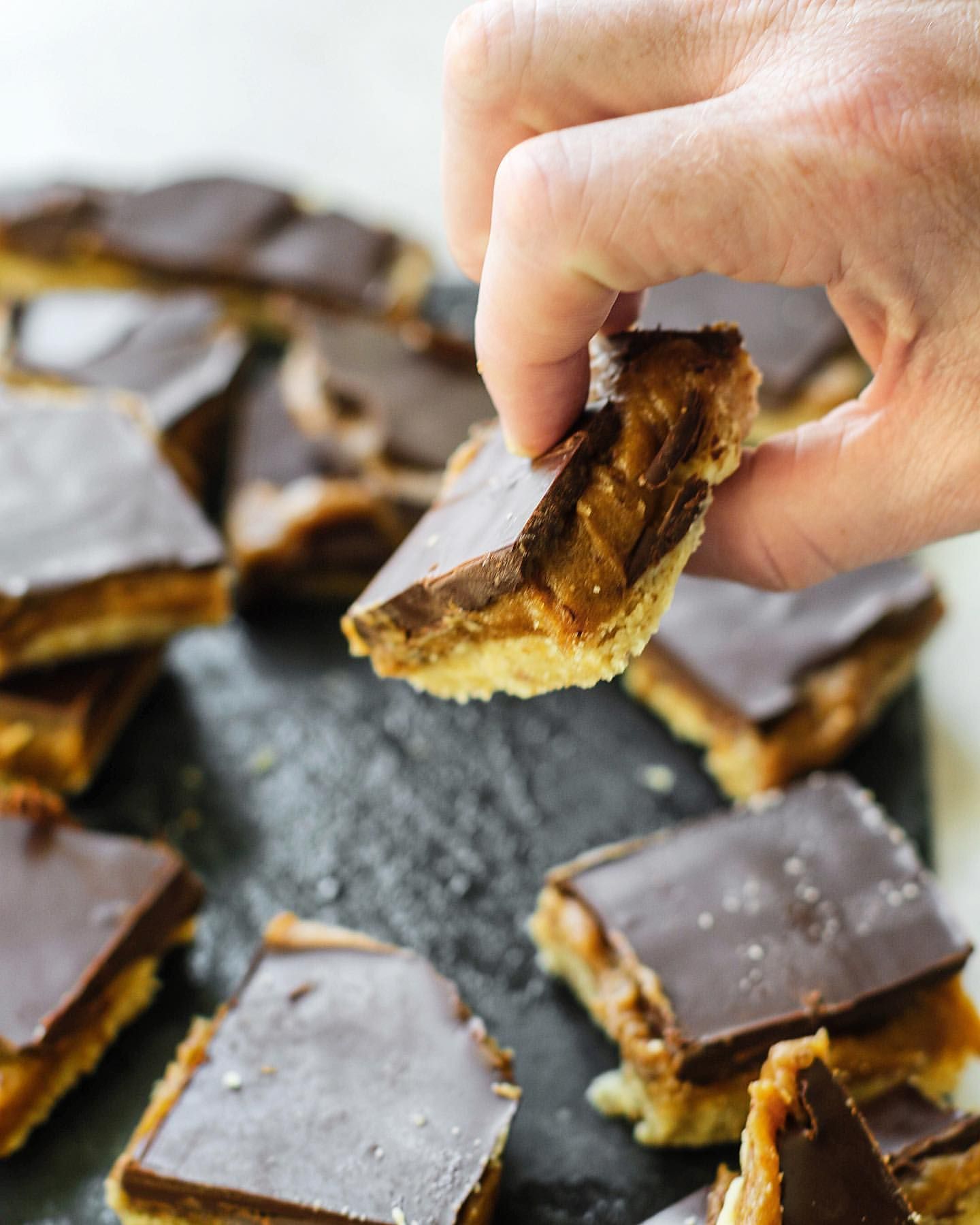 Vegan Cookie Bars with Dates and Chocolate Recipe The Feedfeed