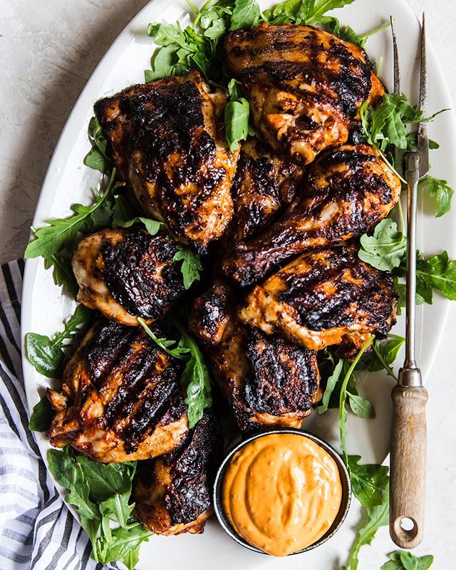 Grilled Harissa Chicken by themodernproper Quick & Easy Recipe The
