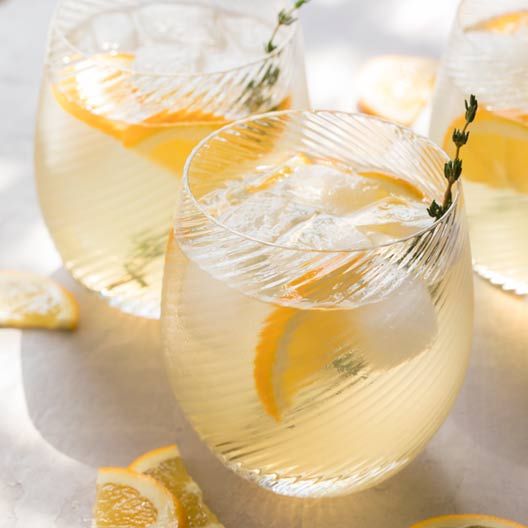 Meyer Lemon, Thyme, Gin and Honey Cocktails Recipe The Feedfeed