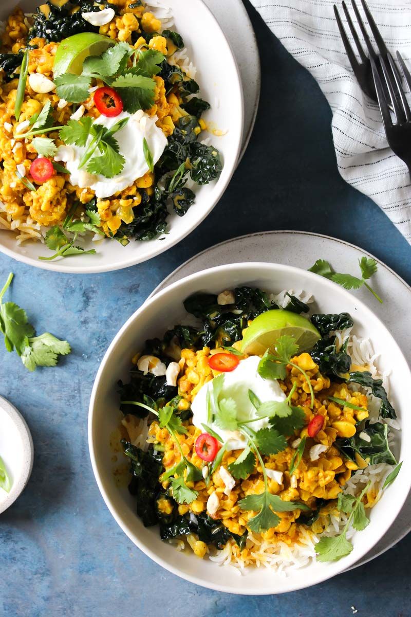Turmeric Spiced Tempeh Coconut Curry Recipe The Feedfeed