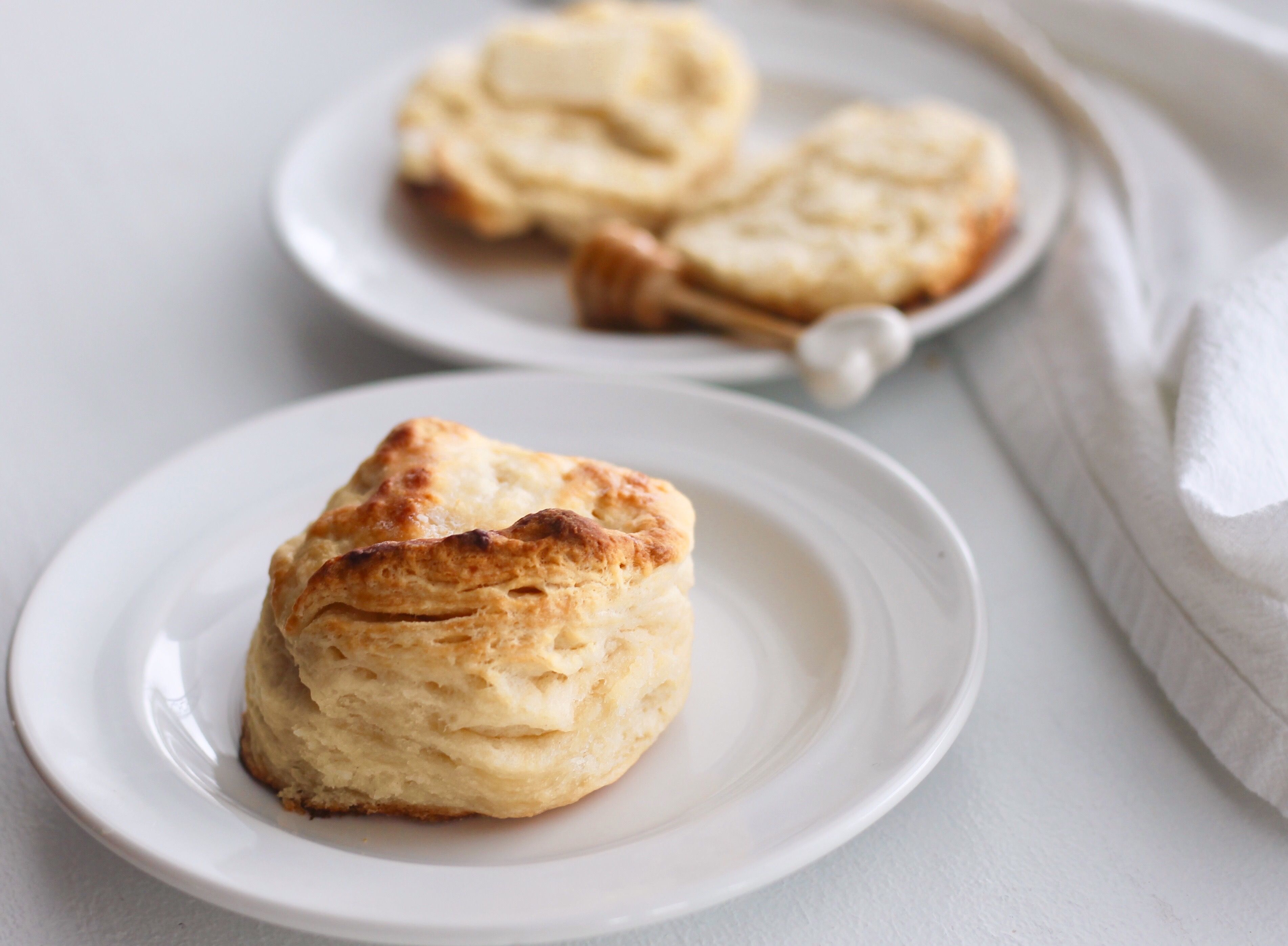 Buttermilk Honey Biscuits Recipe The Feedfeed