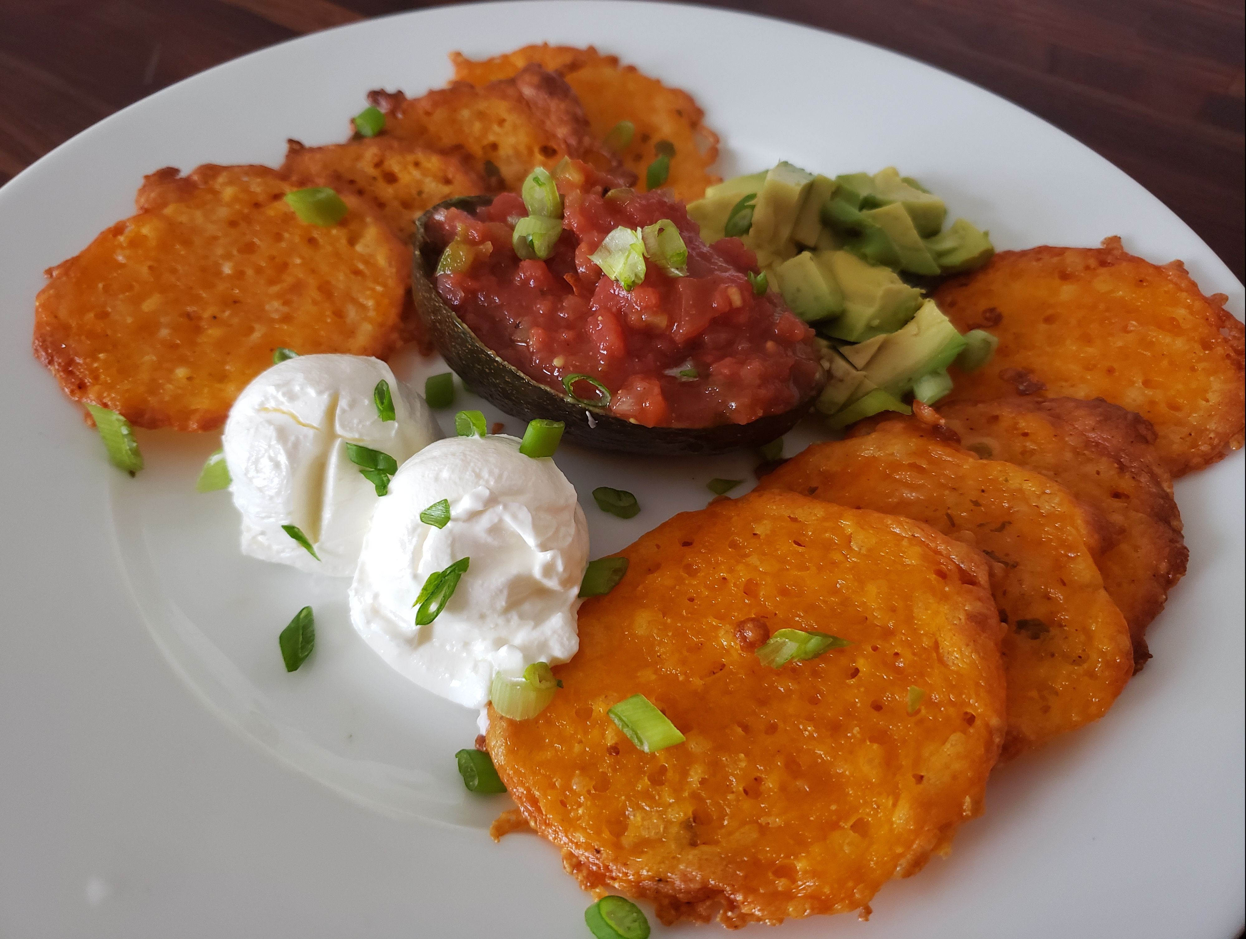 Killer Keto Cheese Crisp "Nachos" Recipe The Feedfeed