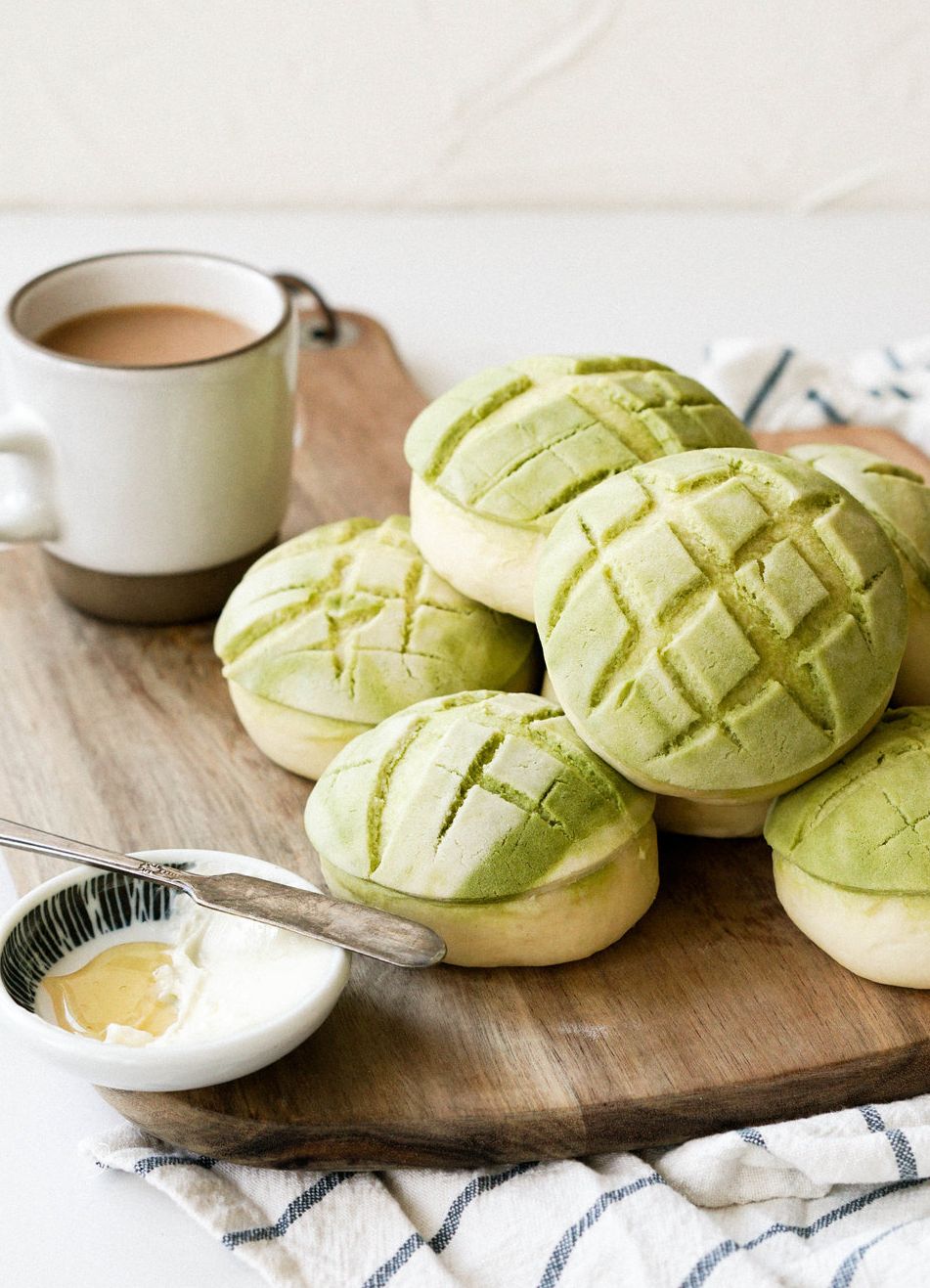 Matcha Pineapple Buns Recipe The Feedfeed