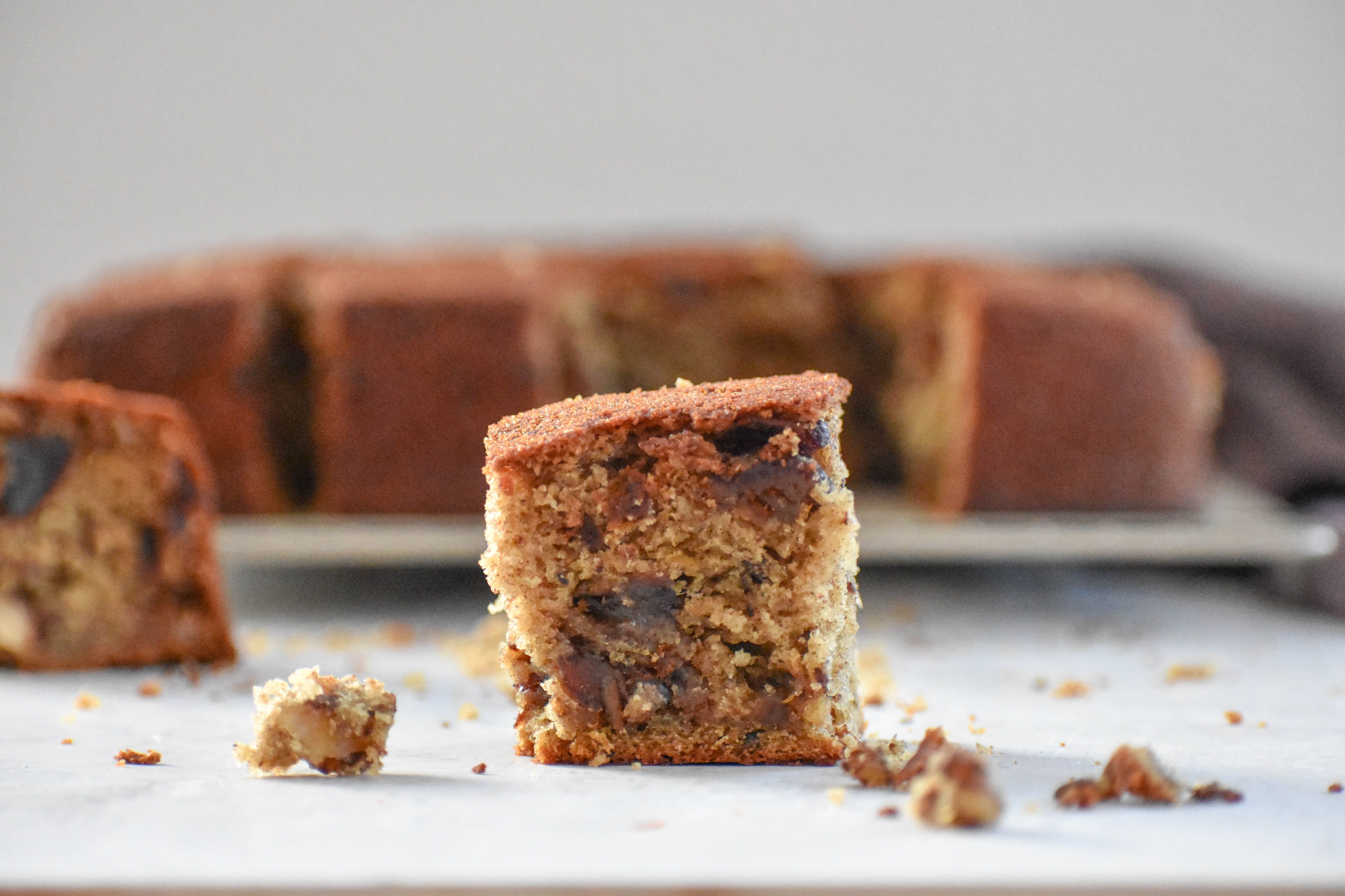Easy Date Cake Recipe With Raisins and Nuts - Insanely Good