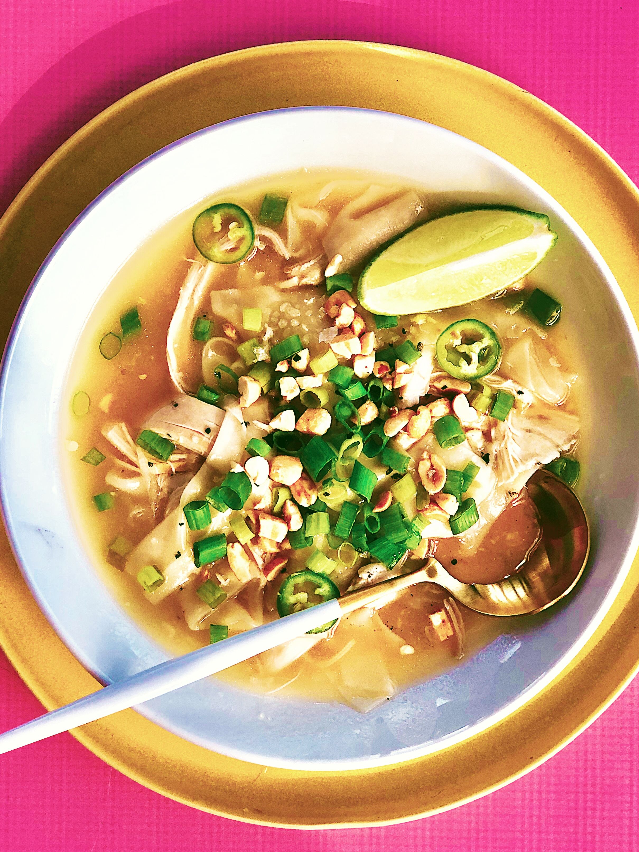 Spicy Wonton Chicken Soup by dishbeautiful | Quick & Easy Recipe | The ...