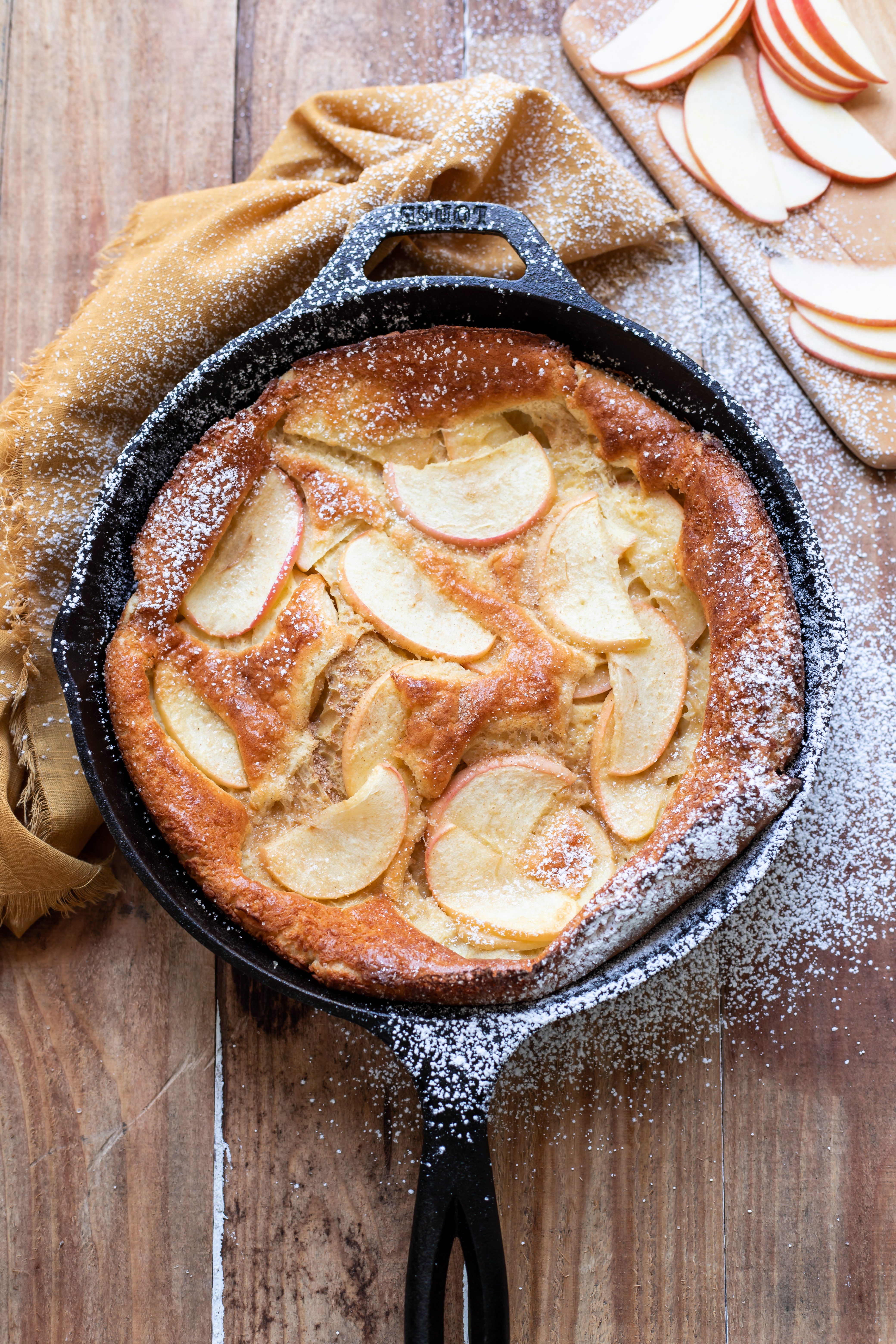 Cinnamon Apple Dutch Baby Recipe By Tara Moore The Feedfeed