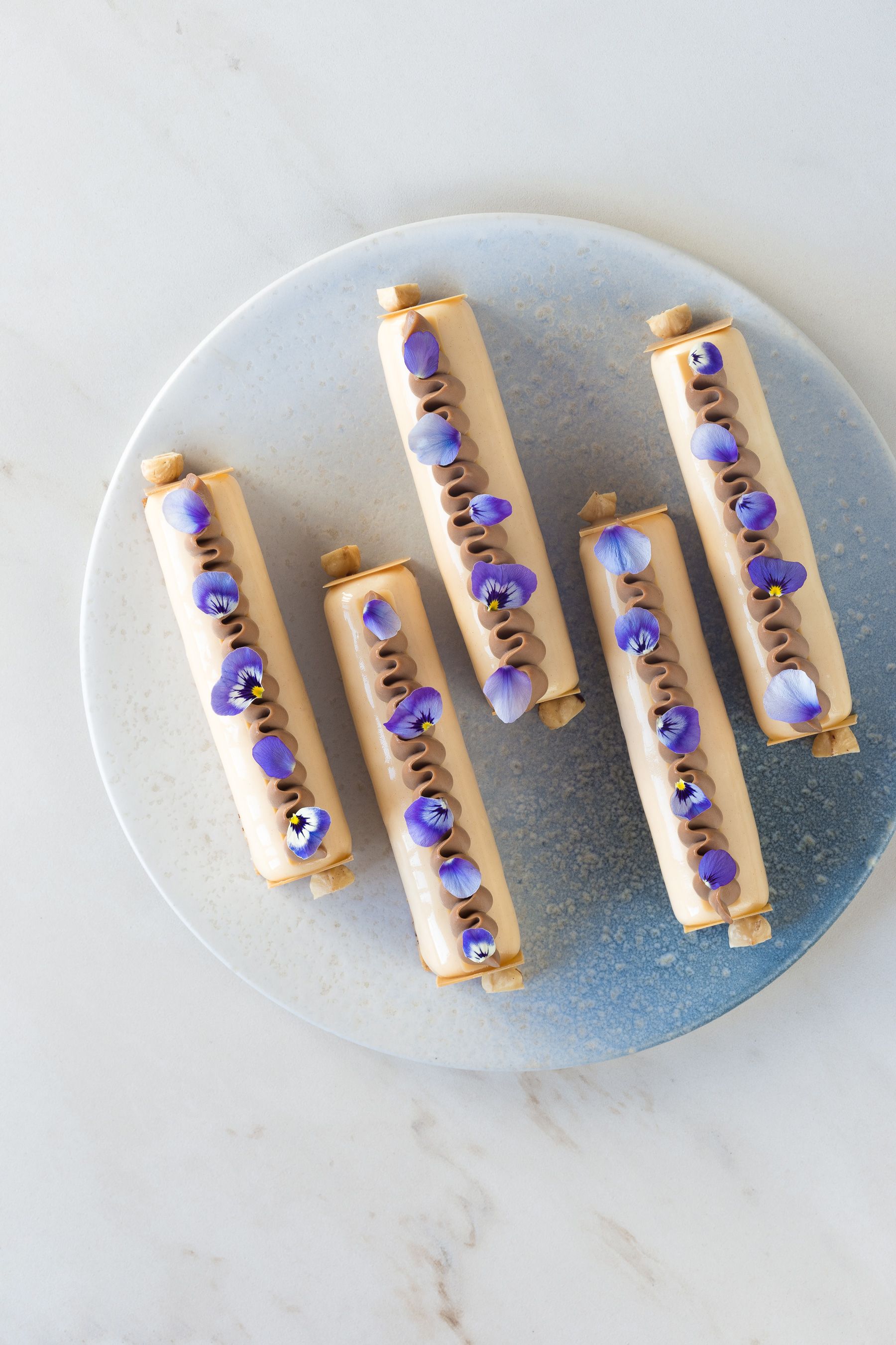 Coffee, Hazelnut, Chocolate and Vanilla Cake Fingers Recipe The Feedfeed