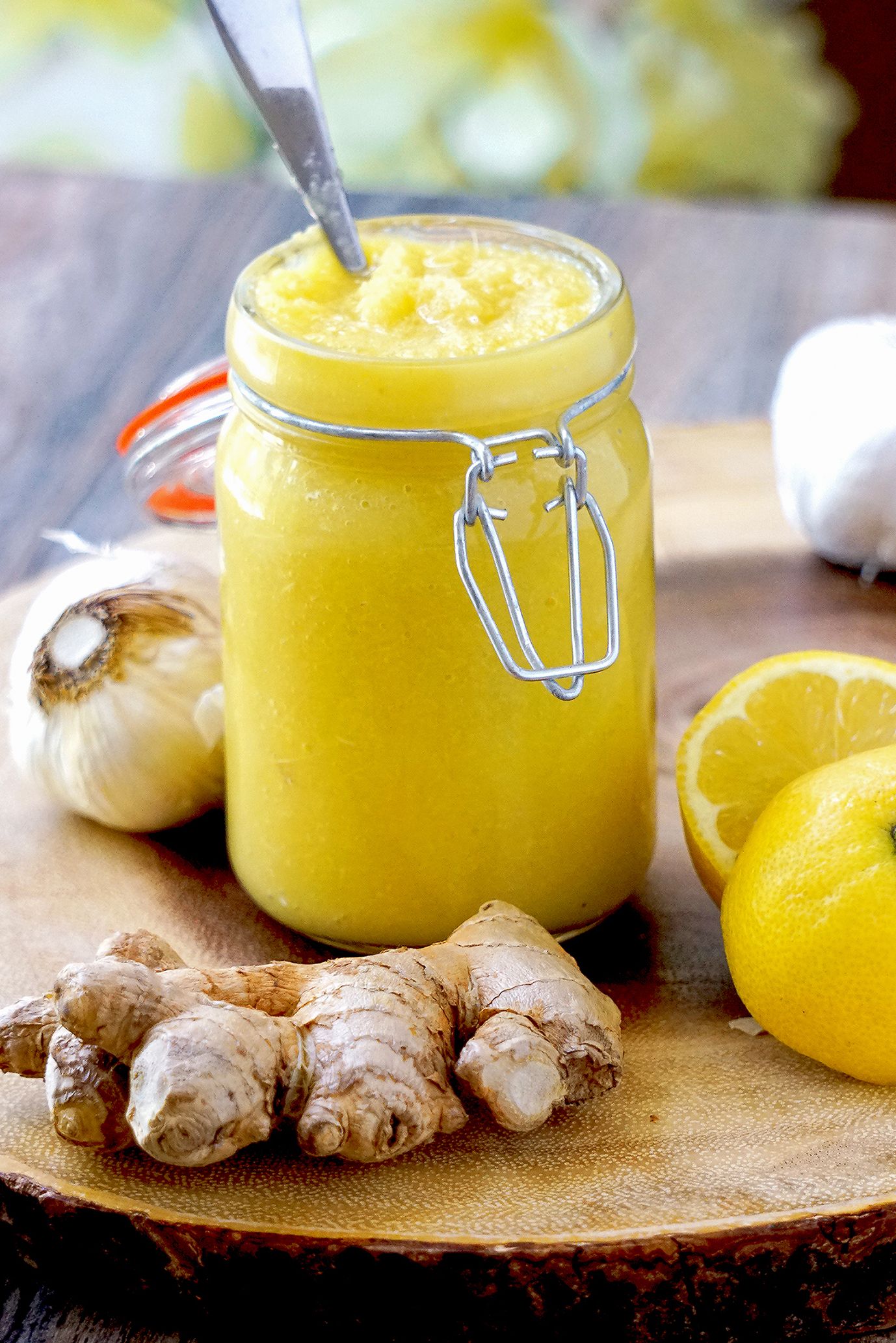 Lemon Ginger Garlic Immune Boosting Tonic recipe by Healthy Taste Of Life The Feedfeed