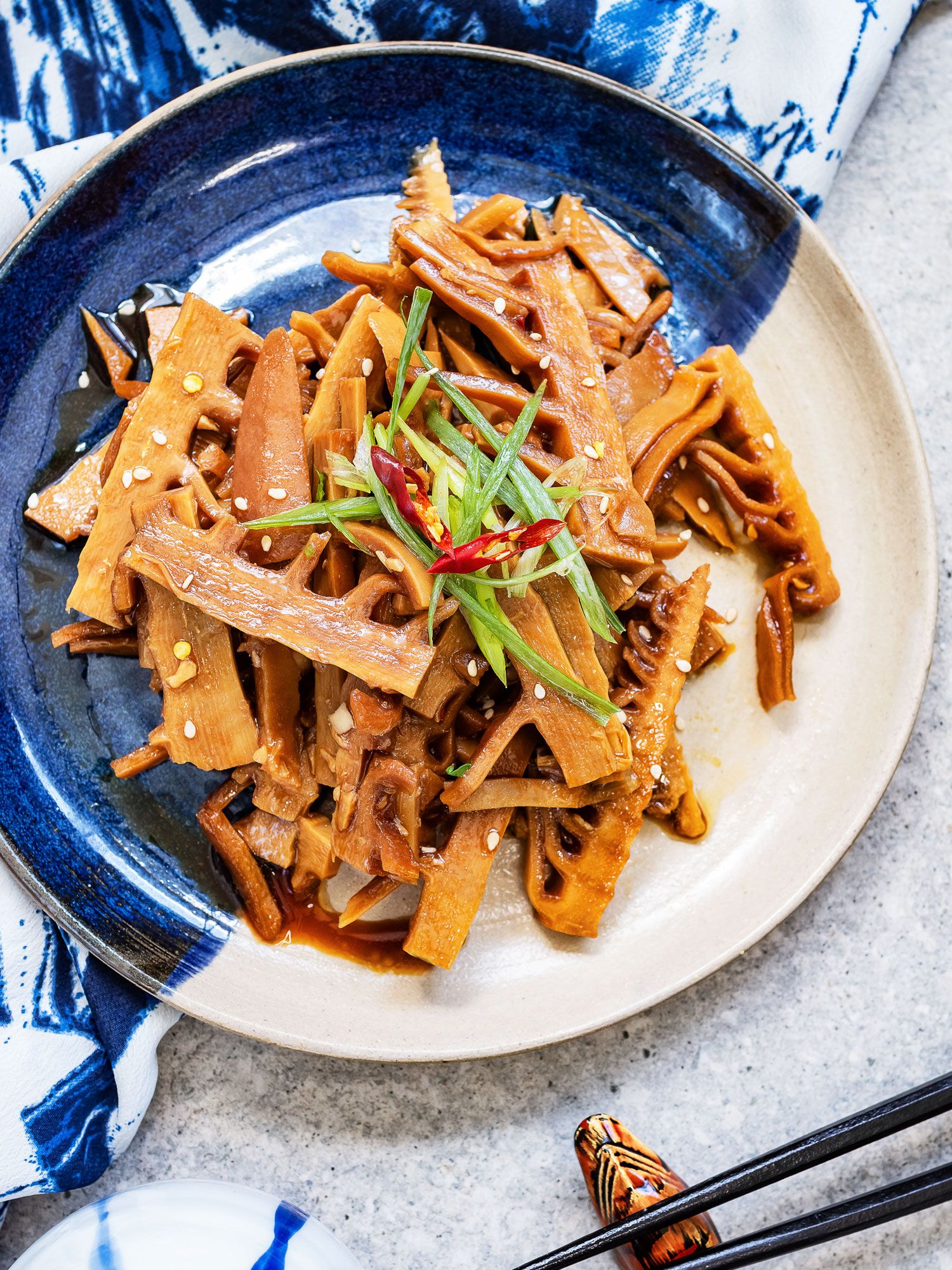 Garlicky Braised Bamboo Shoots Recipe The Feedfeed