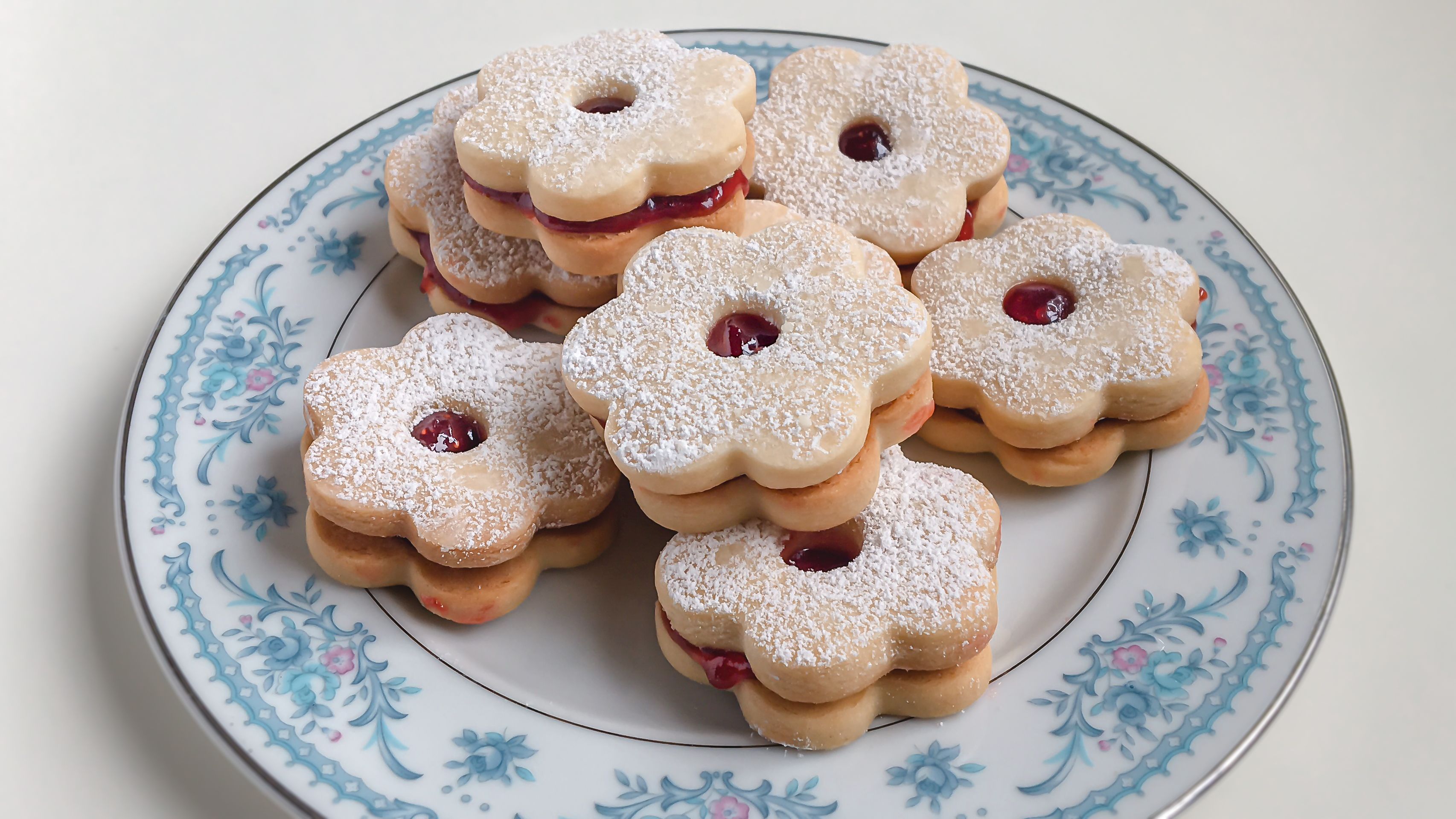 Shortbread Sandwich Cookies With Strawberry Jam Recipe The Feedfeed