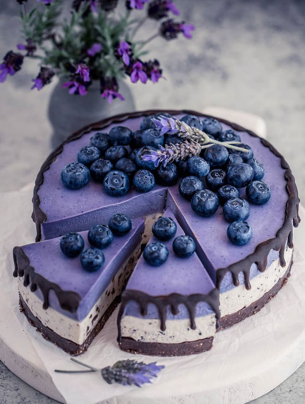 No Bake White Chocolate Coconut And Maqui Berry Cheesecake By Alltheworldisgreen Quick Easy Recipe The Feedfeed