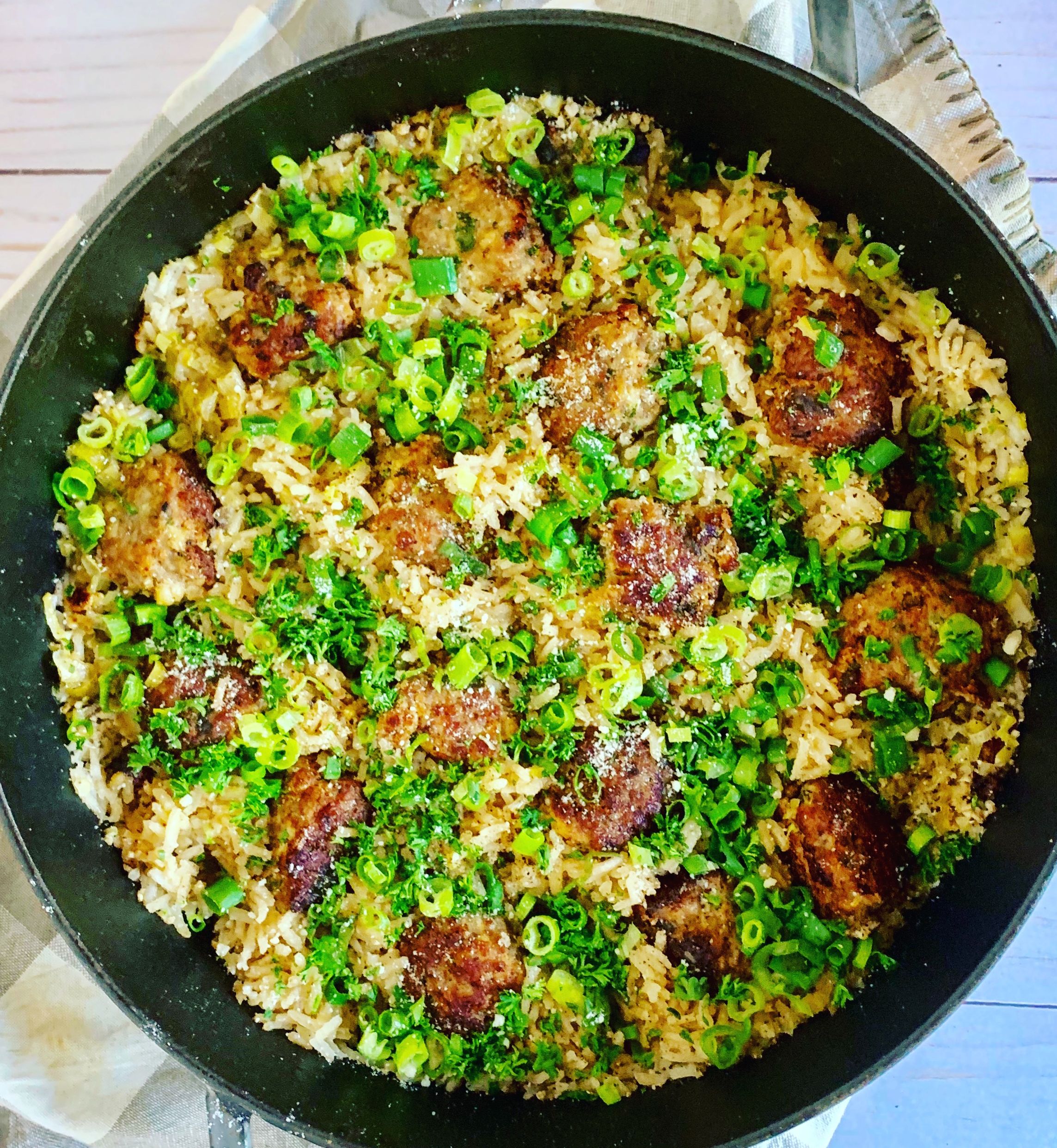 Turkey Meatballs with Lime Rice Recipe The Feedfeed