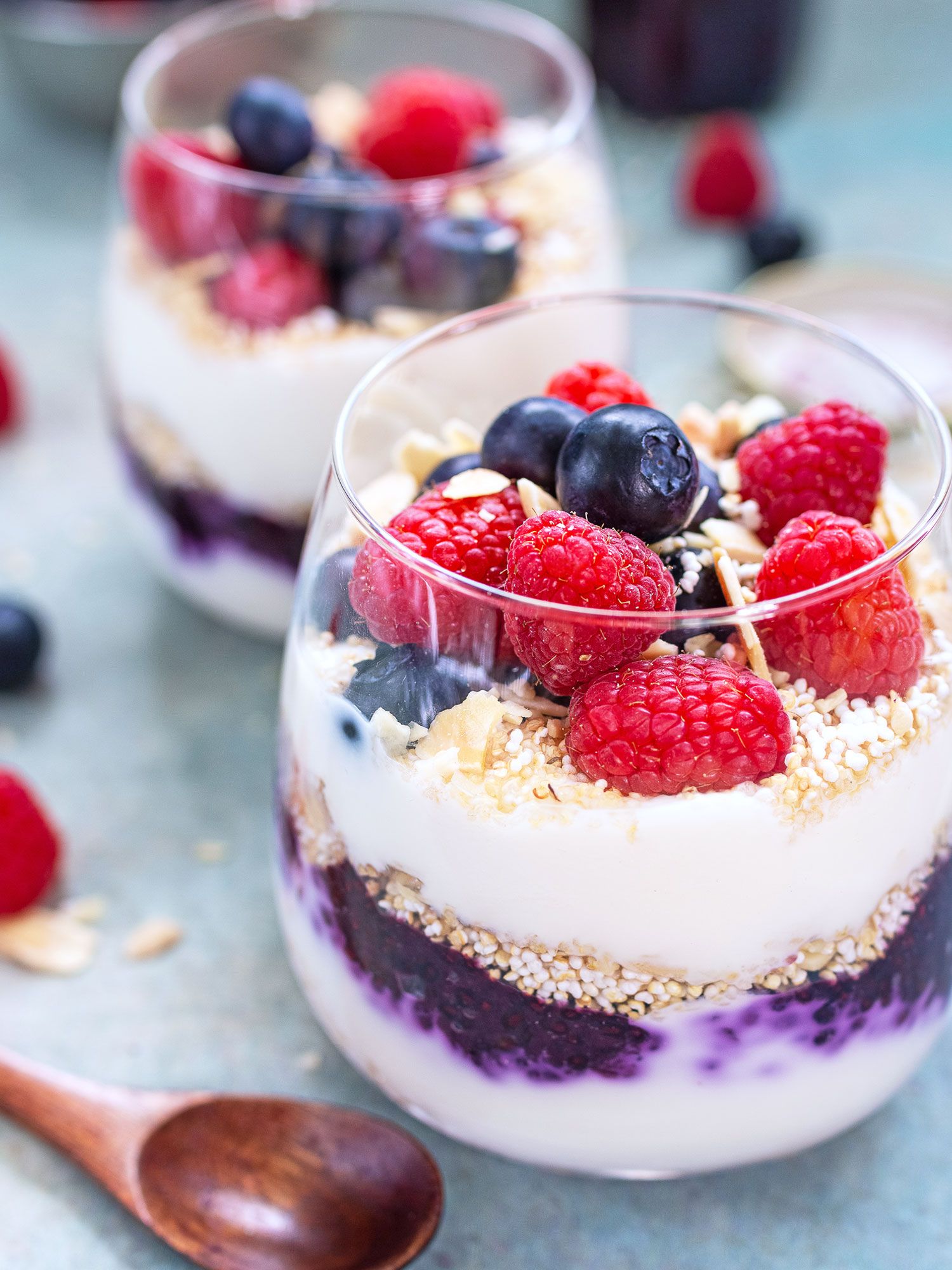 Yogurt and Summer Berry Parfait by k33_kitchen | Quick & Easy Recipe ...