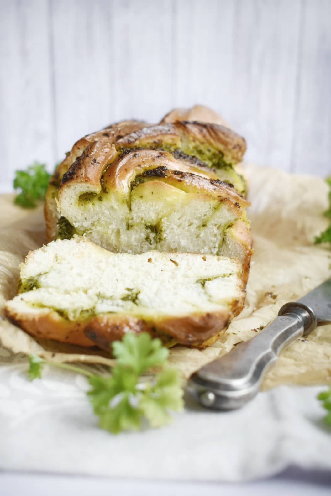 Garlic Parsley Milk Bread by pregacha Quick & Easy Recipe The Feedfeed